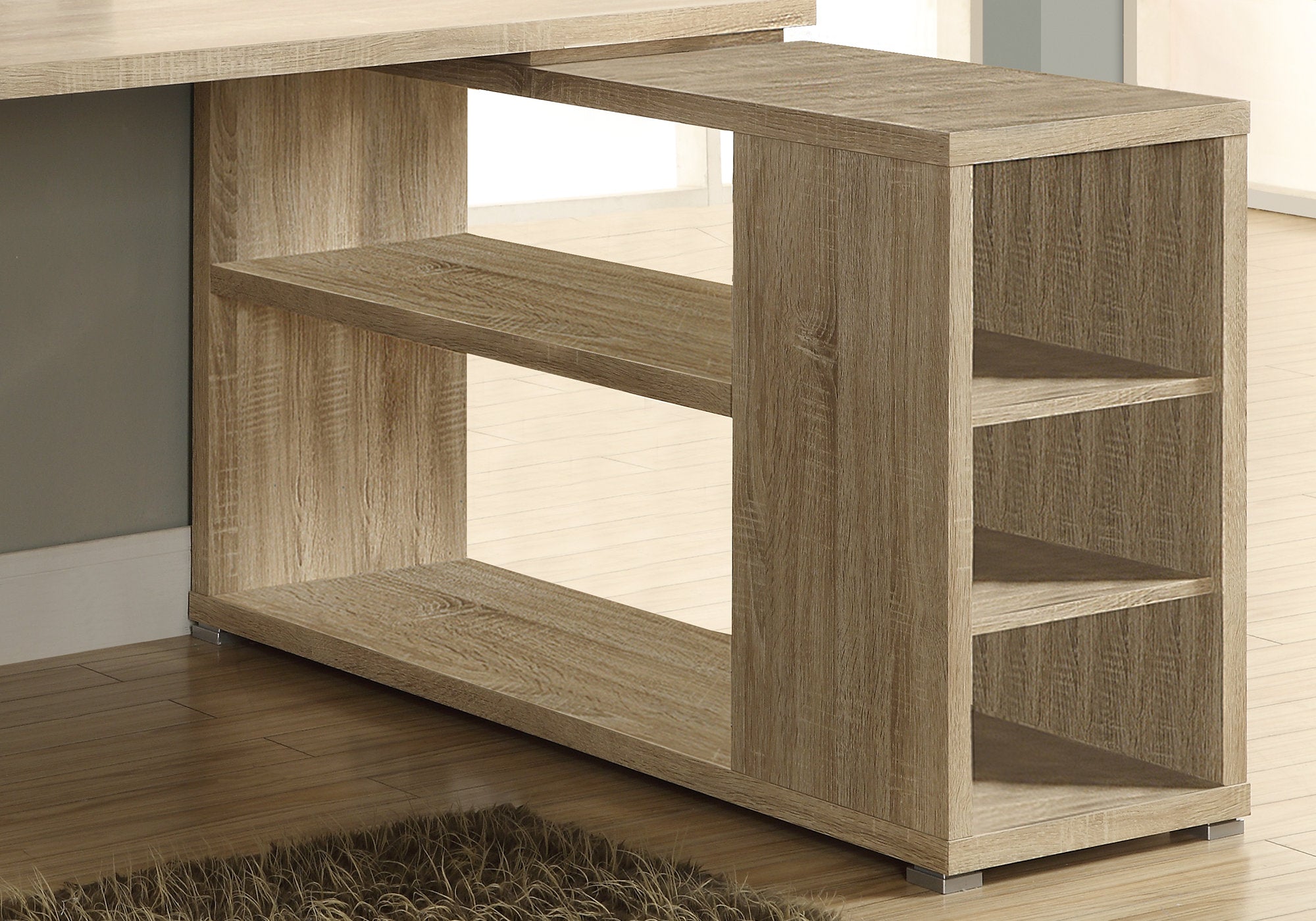 Computer Desk - Natural Left Or Right Facing Corner