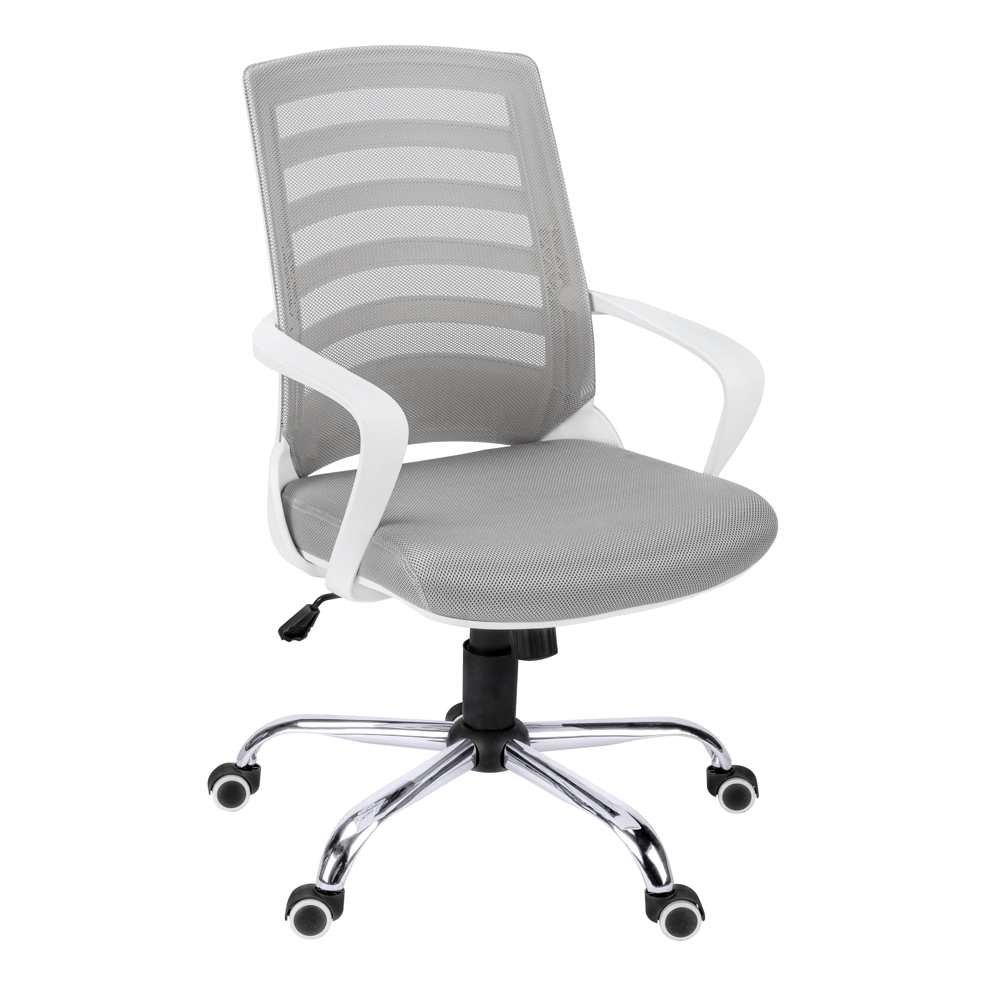 Office Chair - White / Grey Mesh / Multi Position