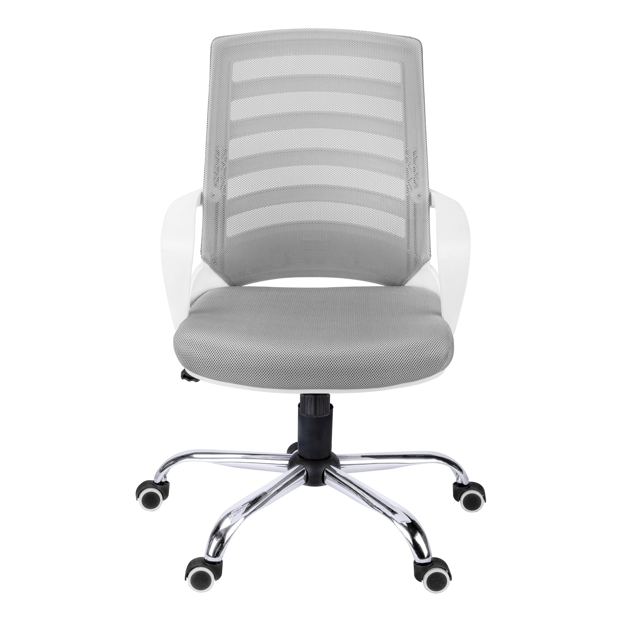 Office Chair - White / Grey Mesh / Multi Position
