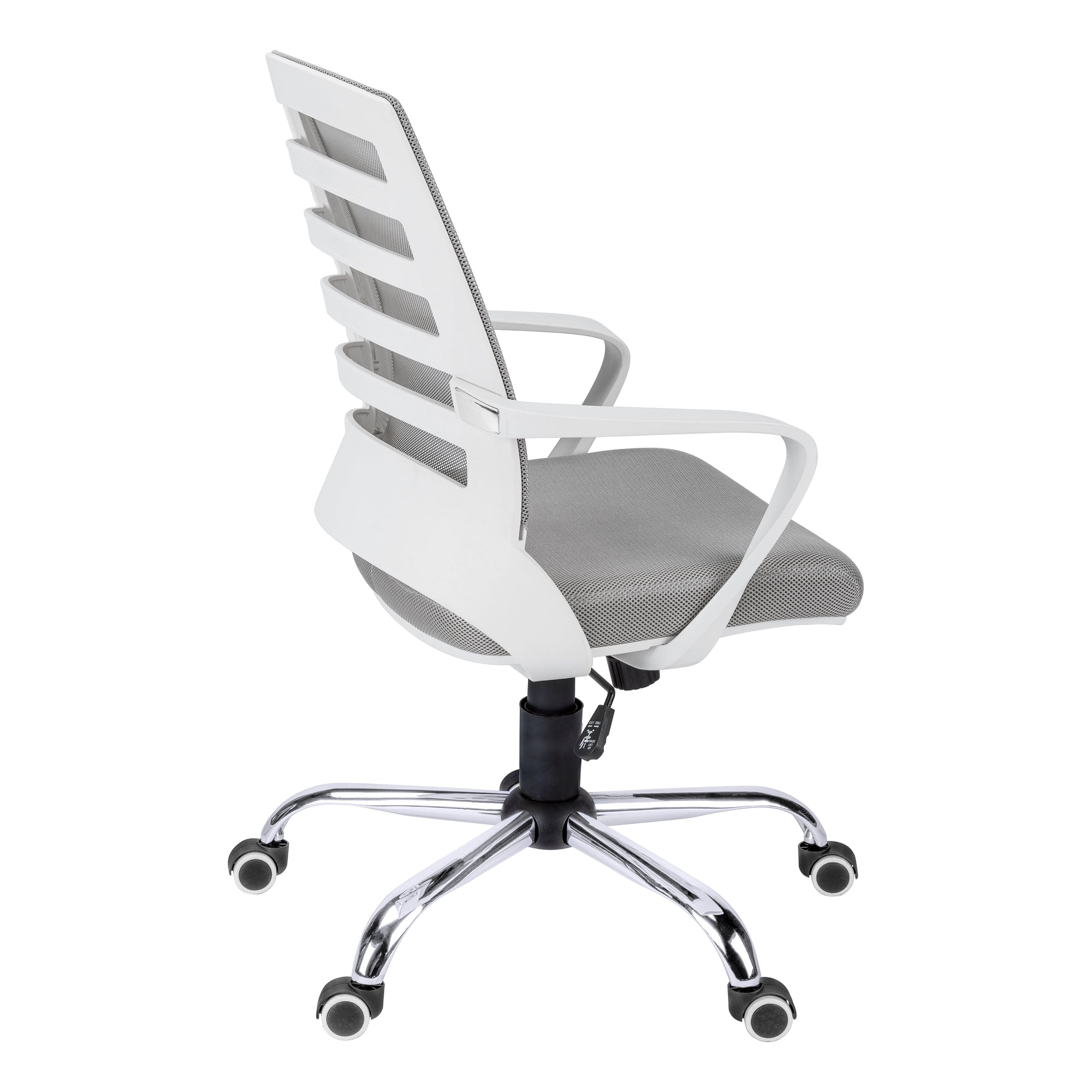 Office Chair - White / Grey Mesh / Multi Position