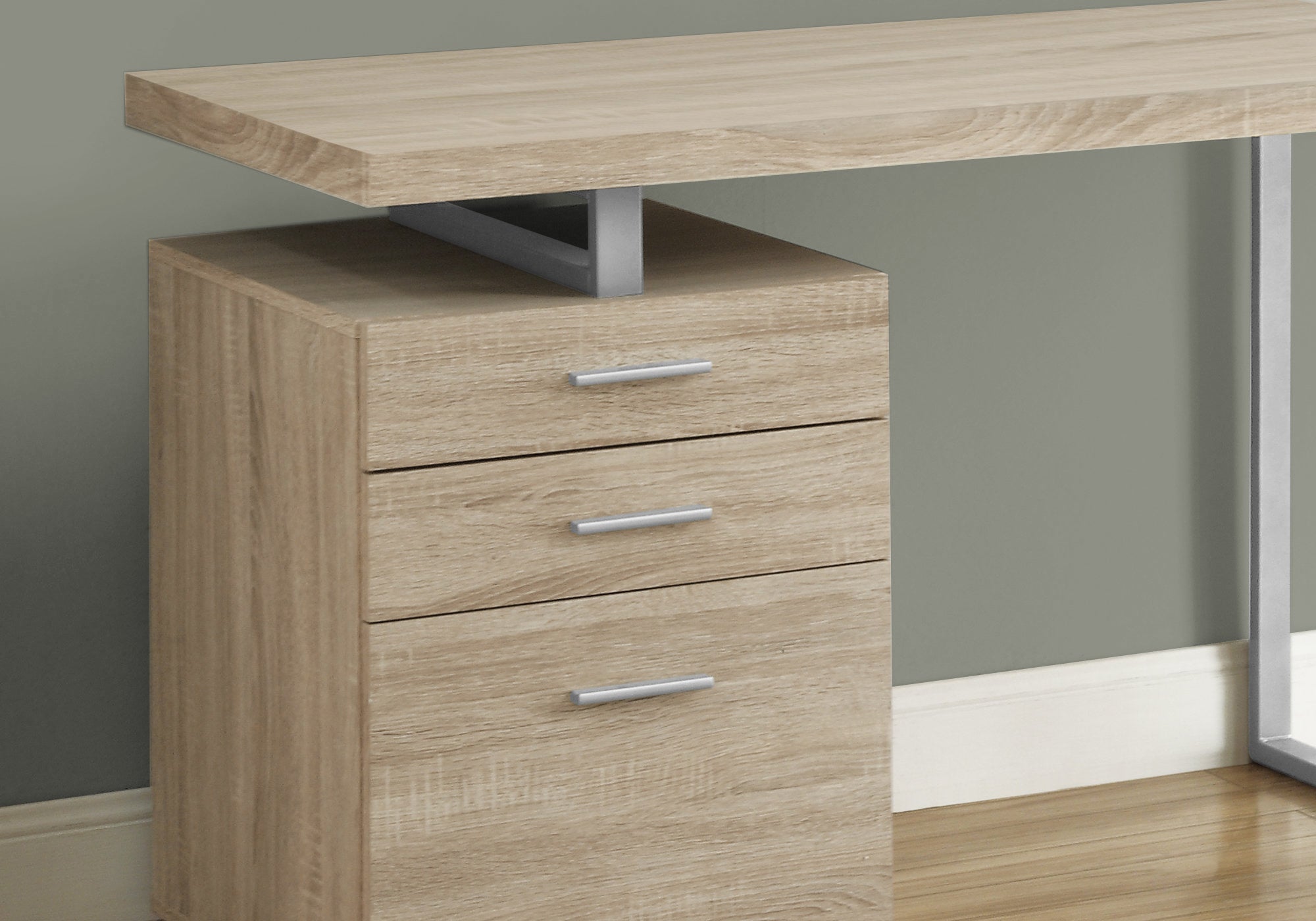 Computer Desk - 48L / Natural Left Or Right Facing