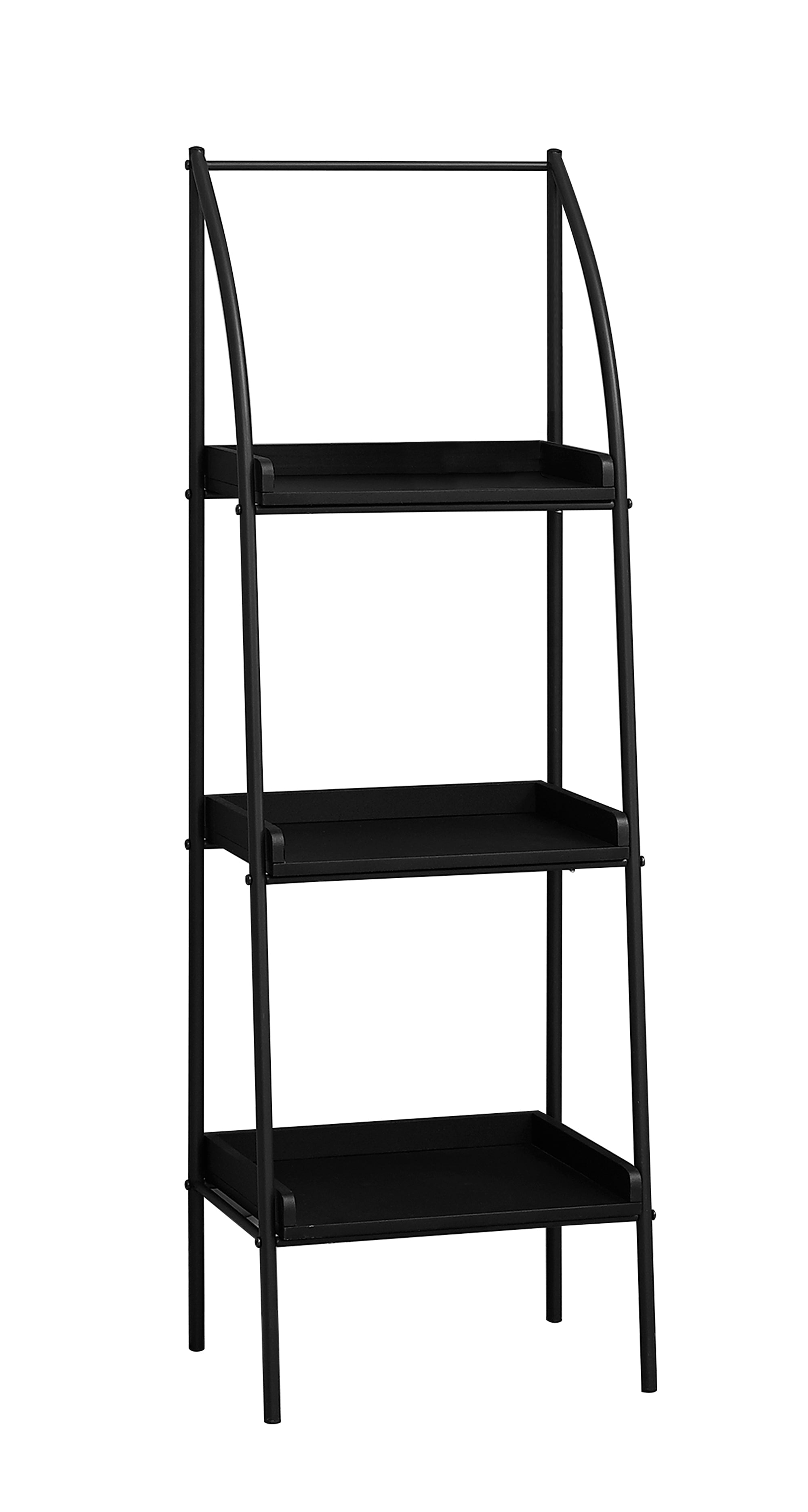 Bookcase - 48H / Black / Black Metal