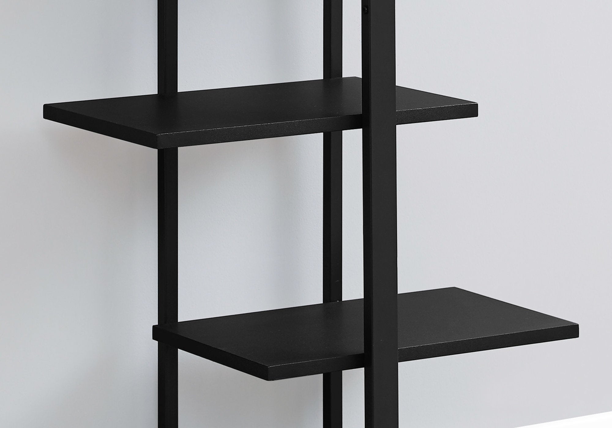 Bookcase - 60H / Black / Black Metal