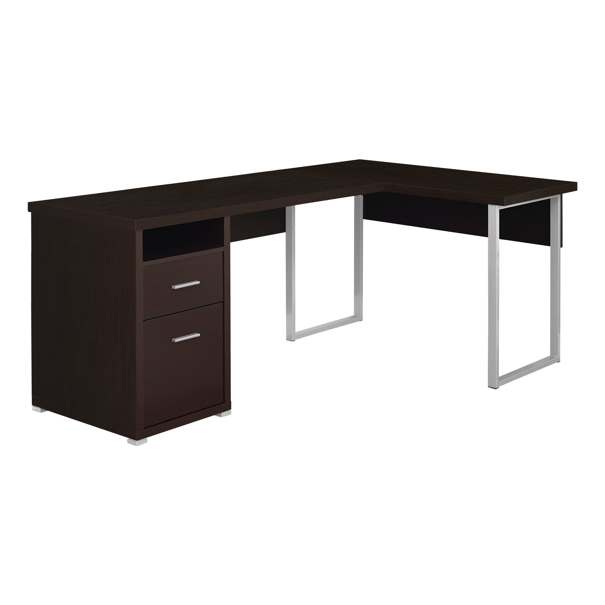 Computer Desk - 80L / Espresso Left Or Right Facing