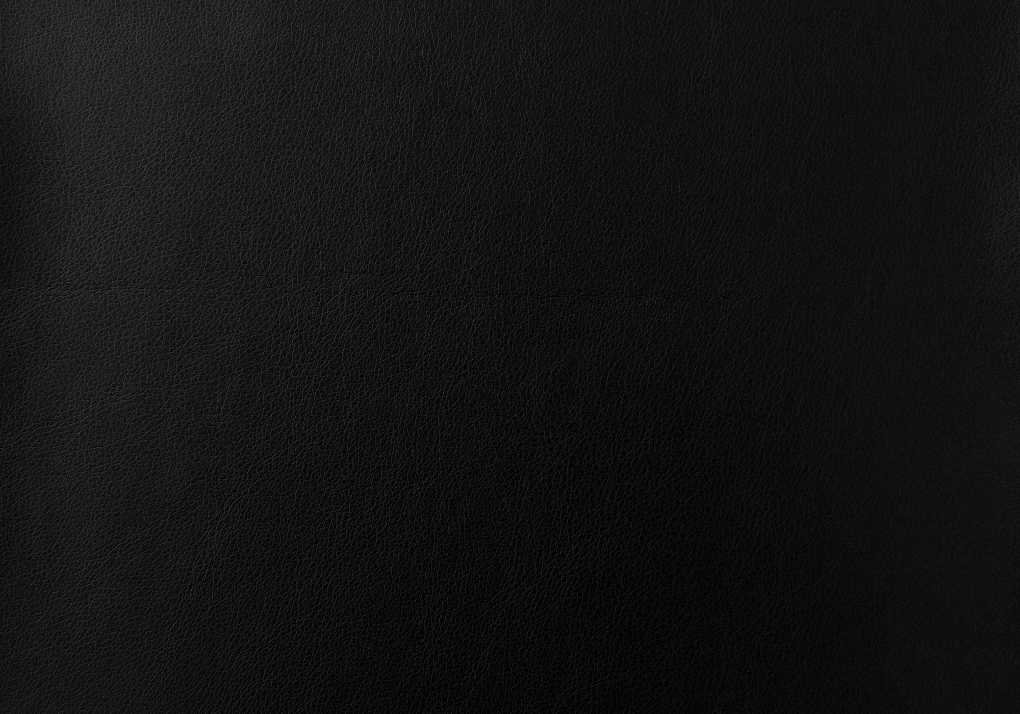 Office Chair - Black / Brown Leather-Look / Executive