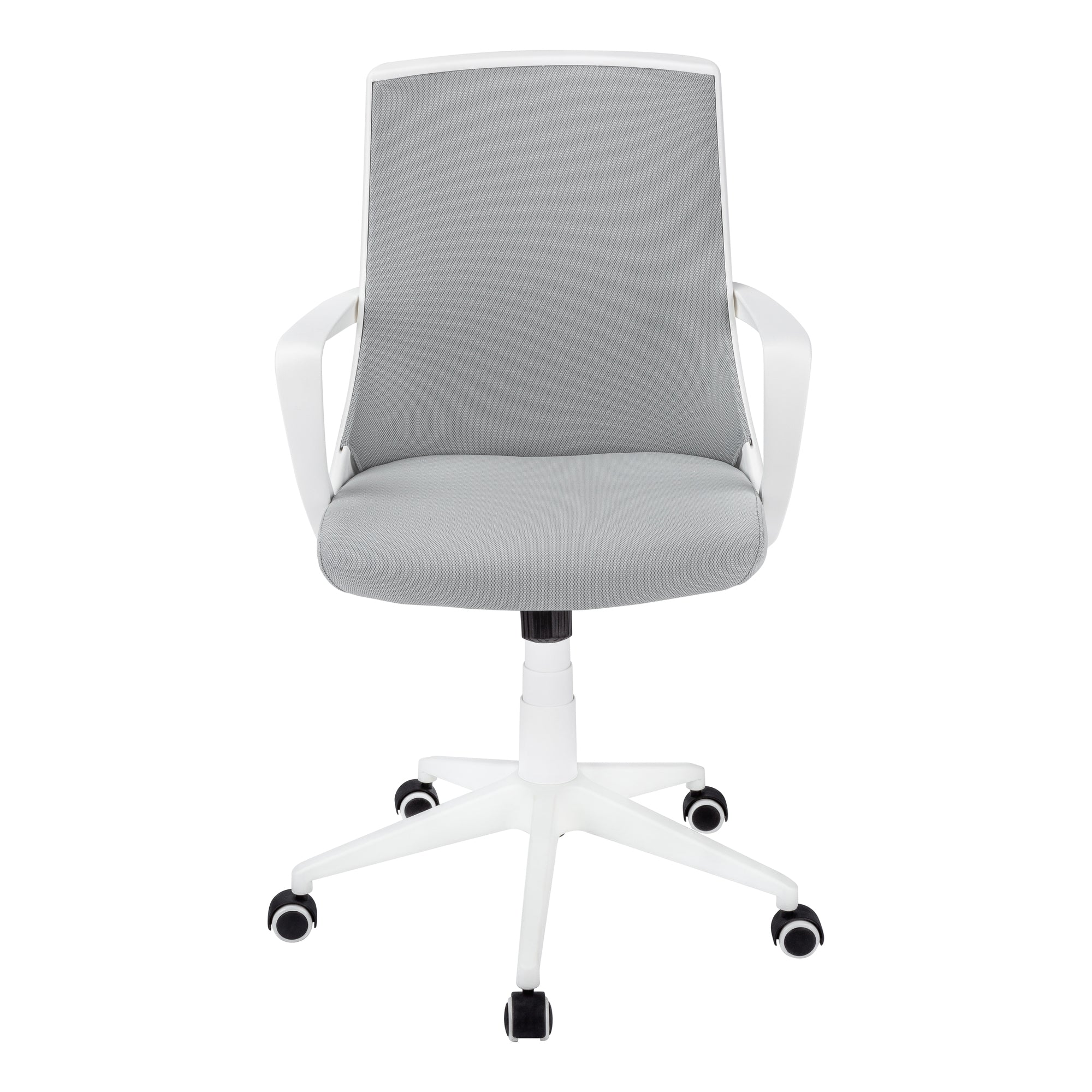 Office Chair - White / Grey Mesh / Multi Position