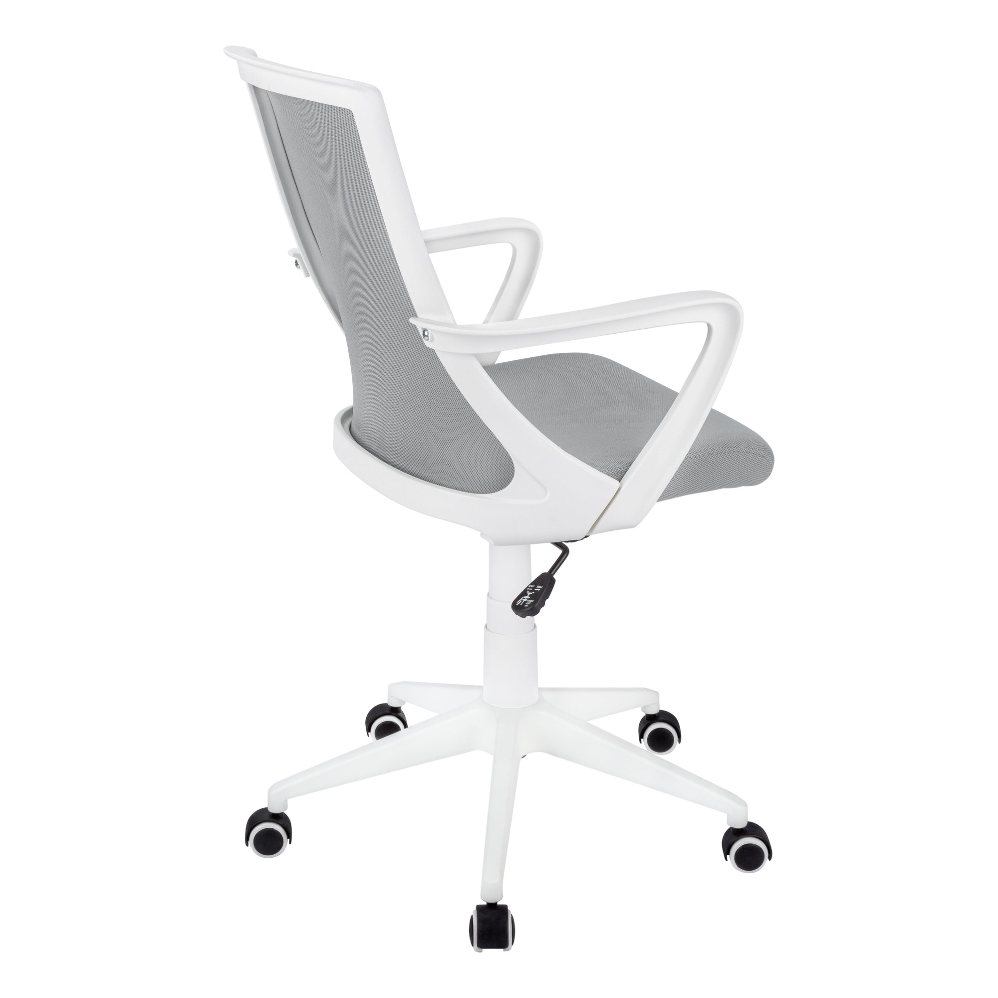 Office Chair - White / Grey Mesh / Multi Position