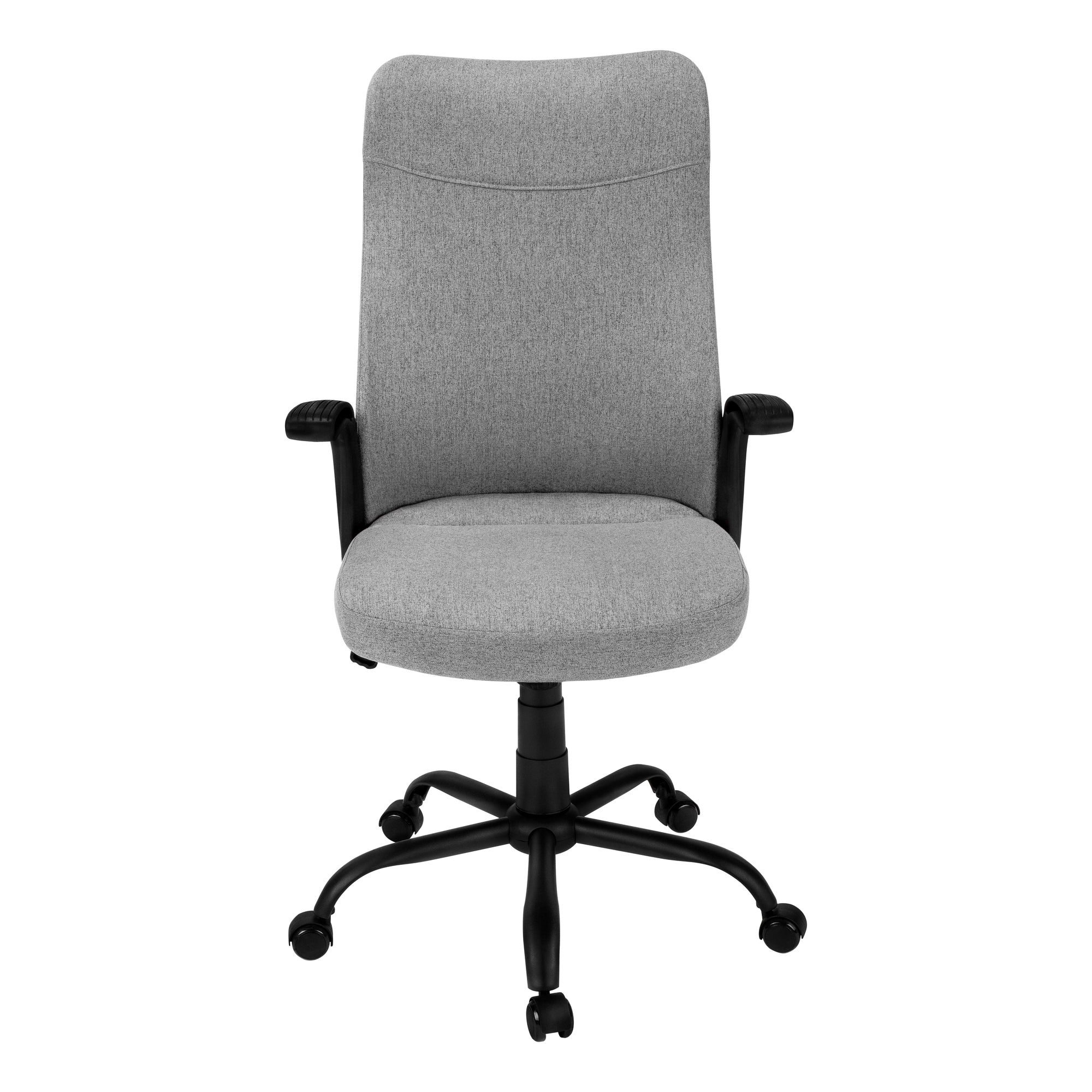 Office Chair - Black / Dark Grey Fabric / Multi Position