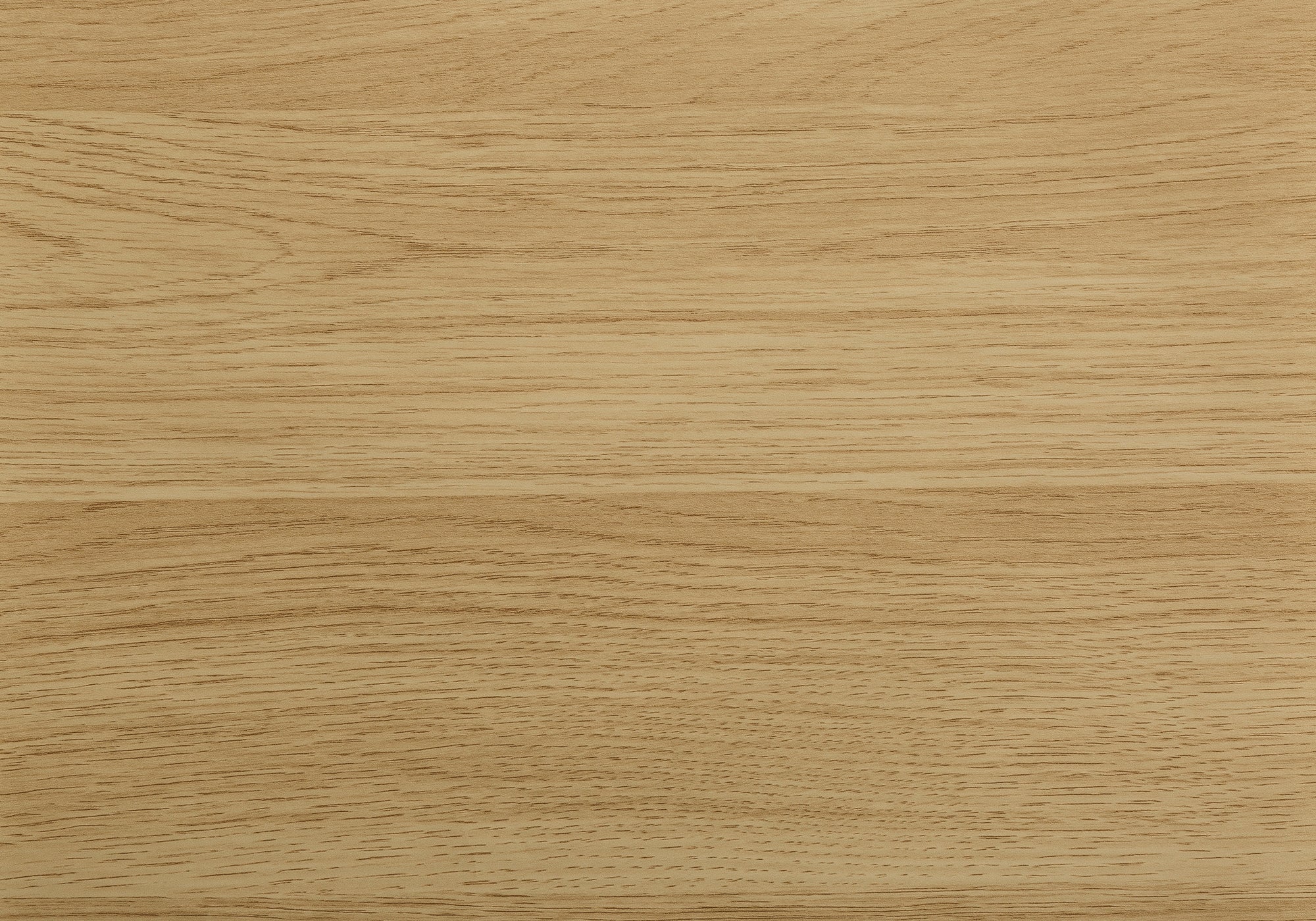 Computer Desk - 58L / Natural / White Metal Corner