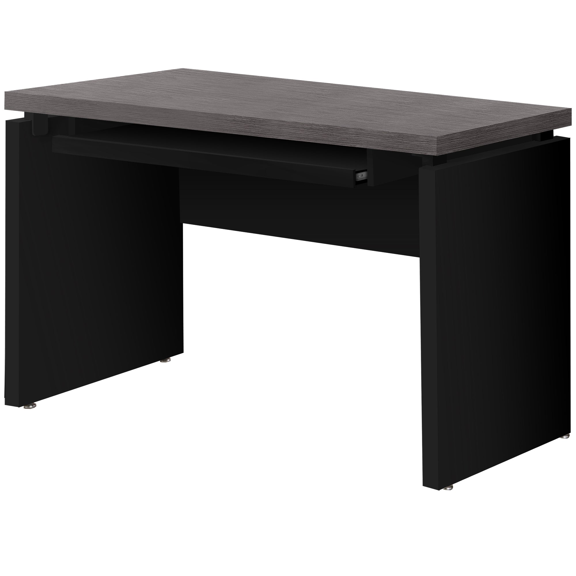 Computer Desk - 48L / Black / Grey Top