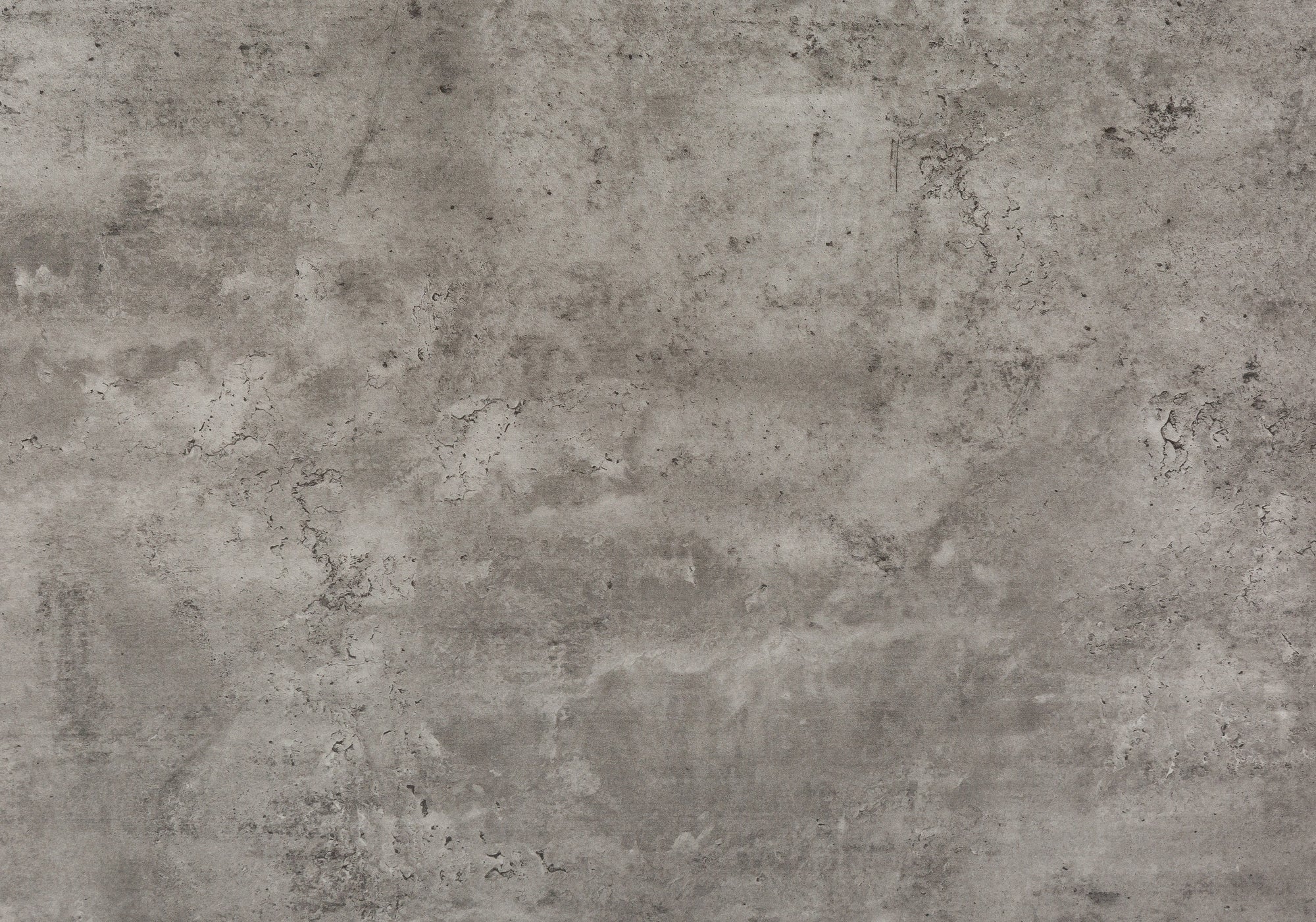 Computer Desk - 60L / Concrete / Silver Metal L/R Corner