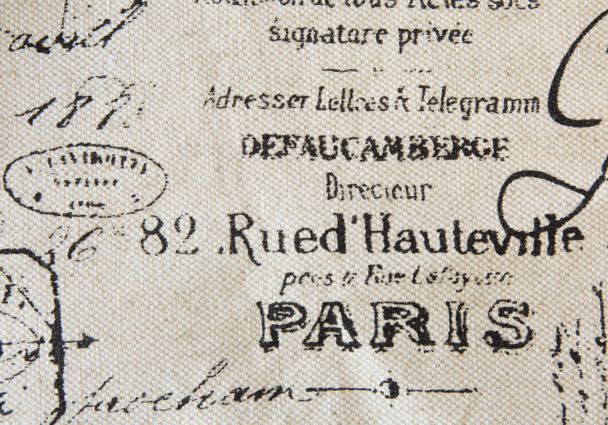 Accent Chair - Vintage French Fabric