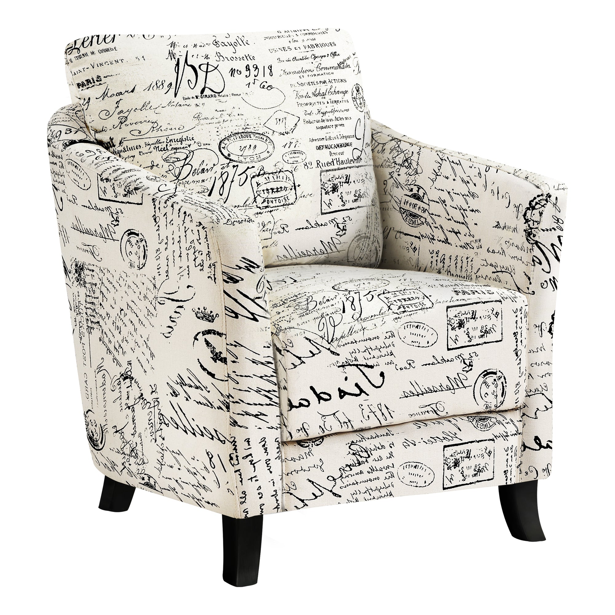 Accent Chair - Vintage French Fabric