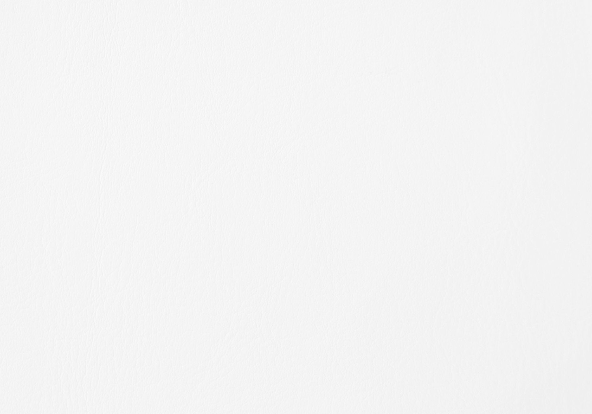 Accent Chair - White Leather-Look Fabric