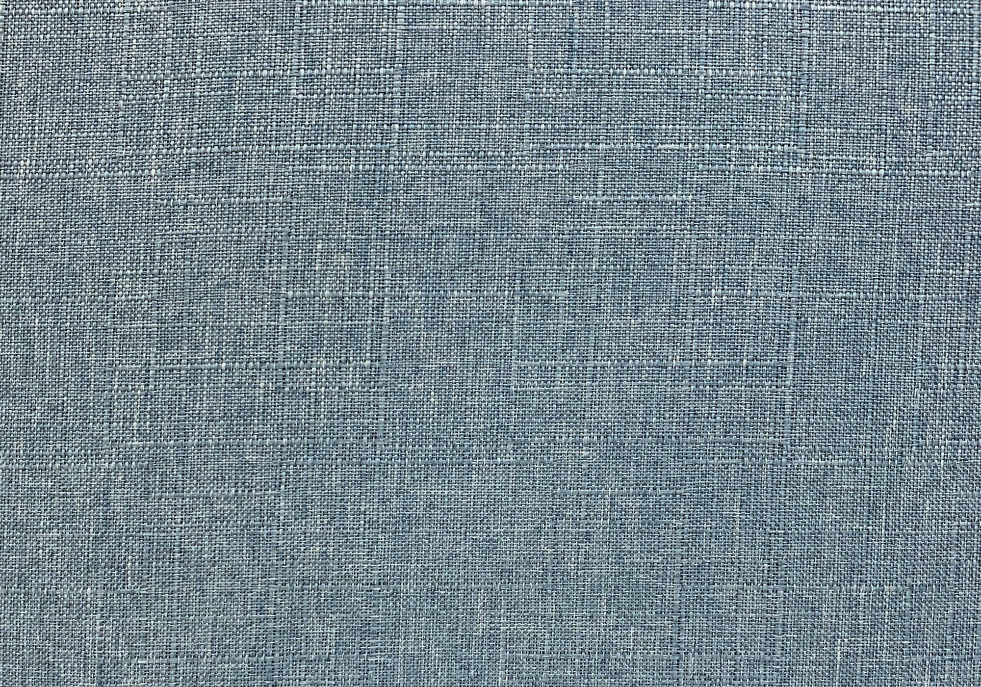 Accent Chair - Light Blue Fabric / Natural Wood Legs