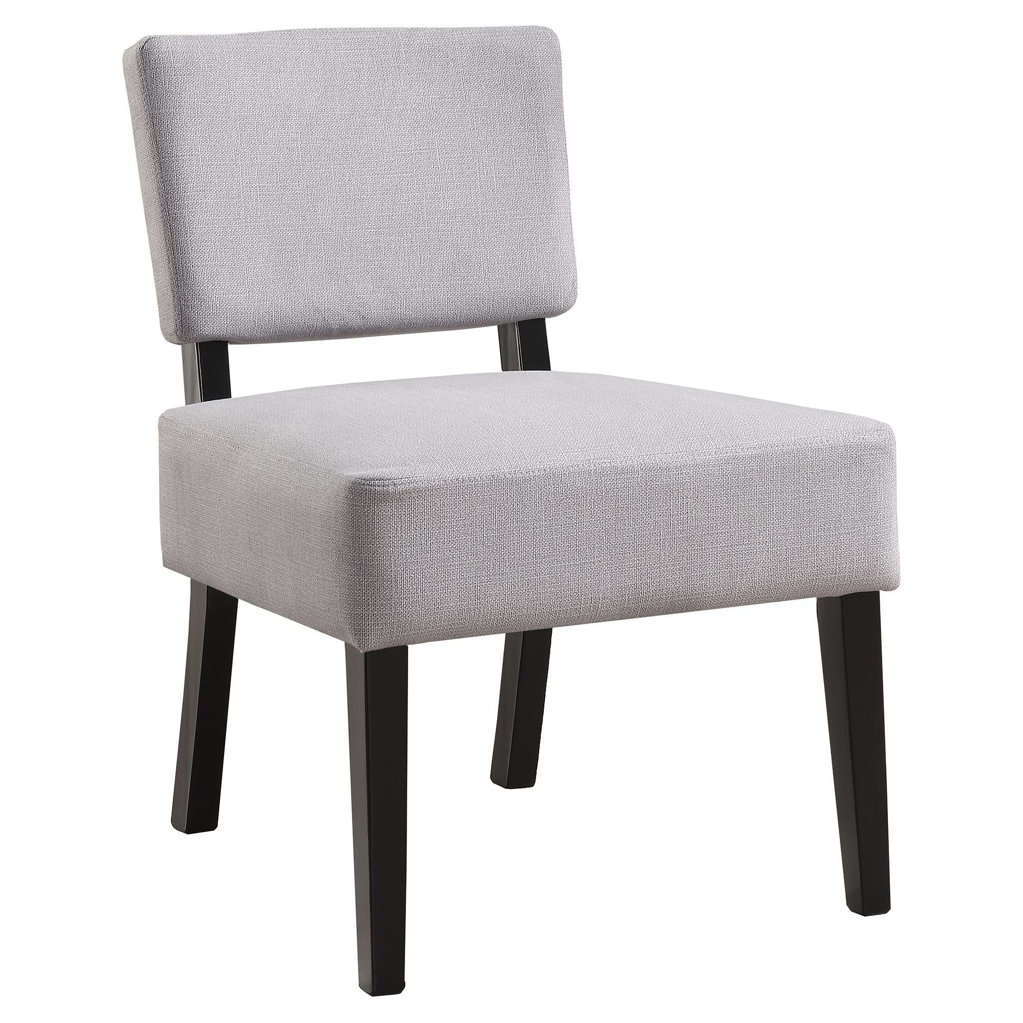 Accent Chair - Light Grey Fabric
