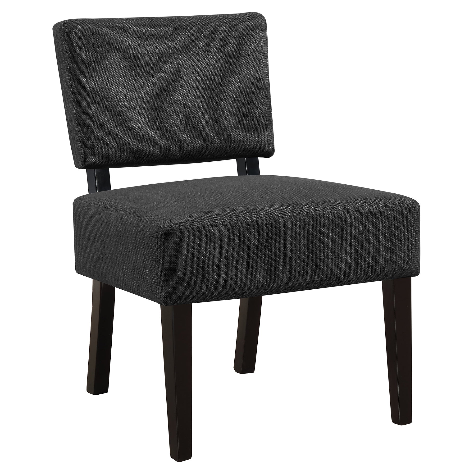 Accent Chair - Dark Grey Fabric