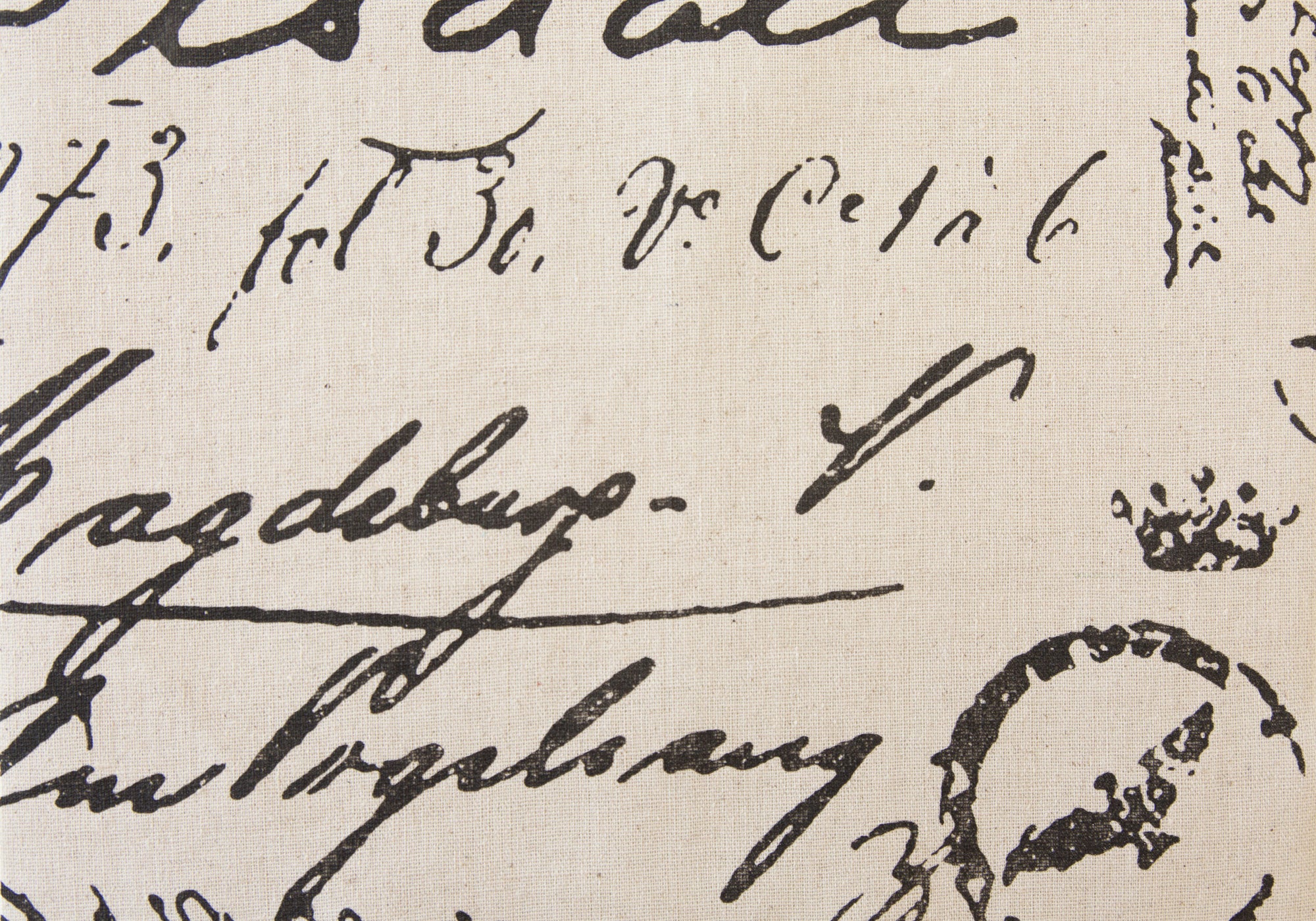 Accent Chair - Vintage French Fabric