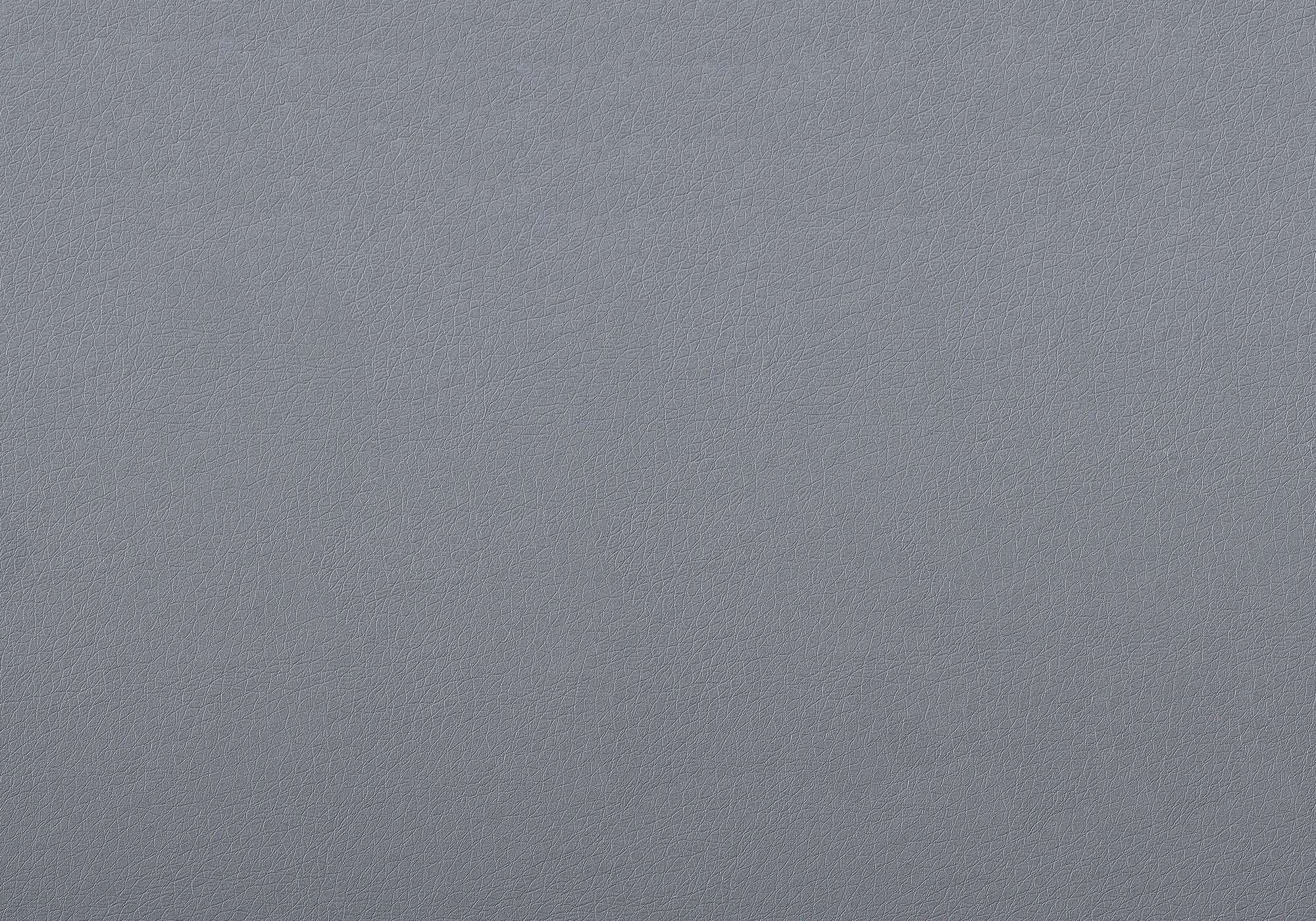 Accent Chair - Grey Leather-Look Fabric