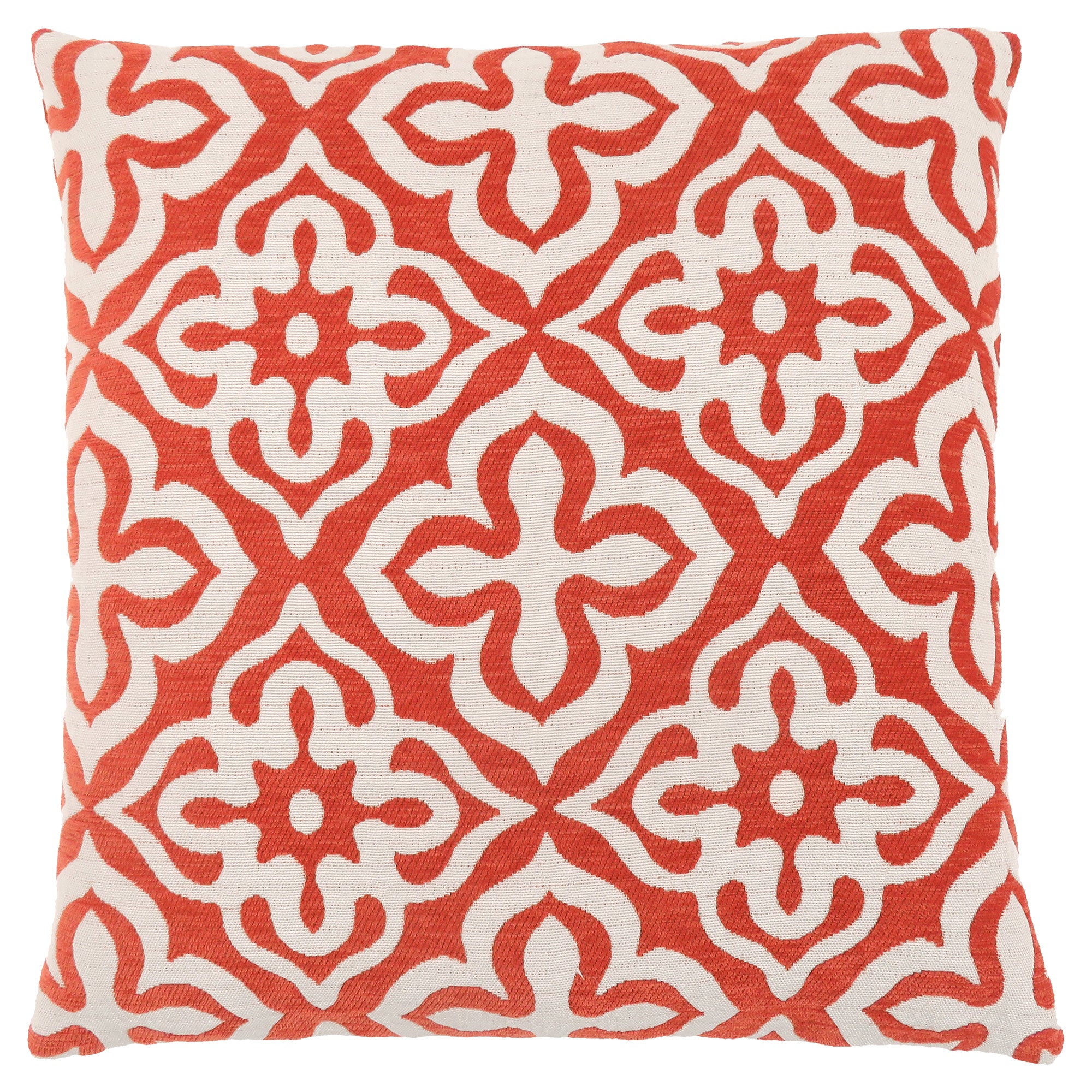 Pillow - 18X 18 / Orange Motif Design / 1Pc