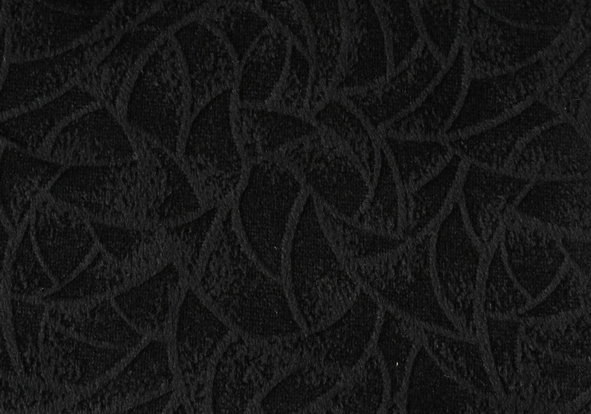 Pillow - 18X 18 / Black Floral Velvet / 2Pcs