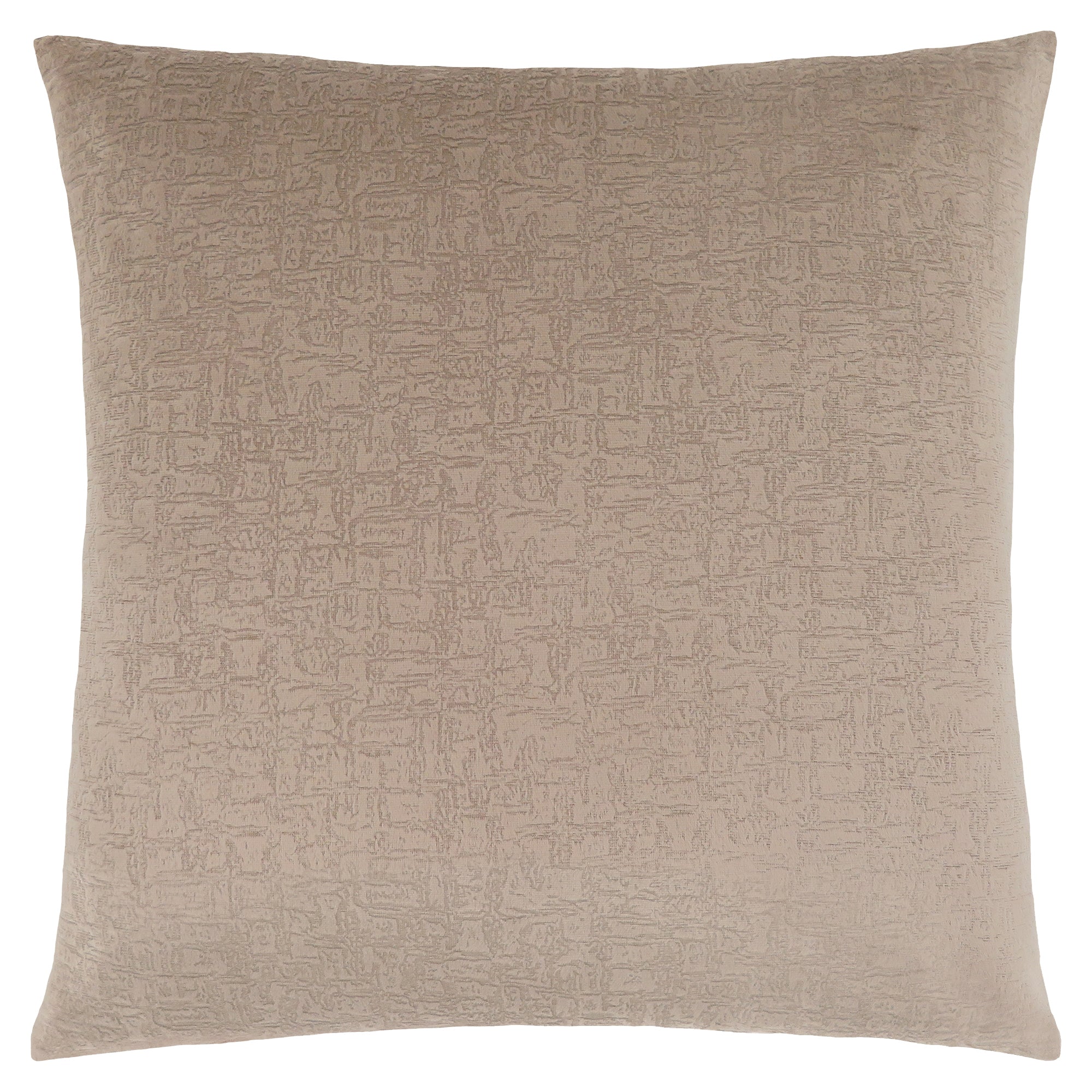 Pillow - 18X 18 / Taupe Mosaic Velvet / 1Pc