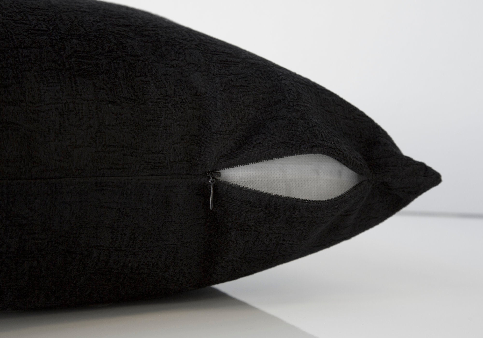 Pillow - 18X 18 / Black Mosaic Velvet / 1Pc