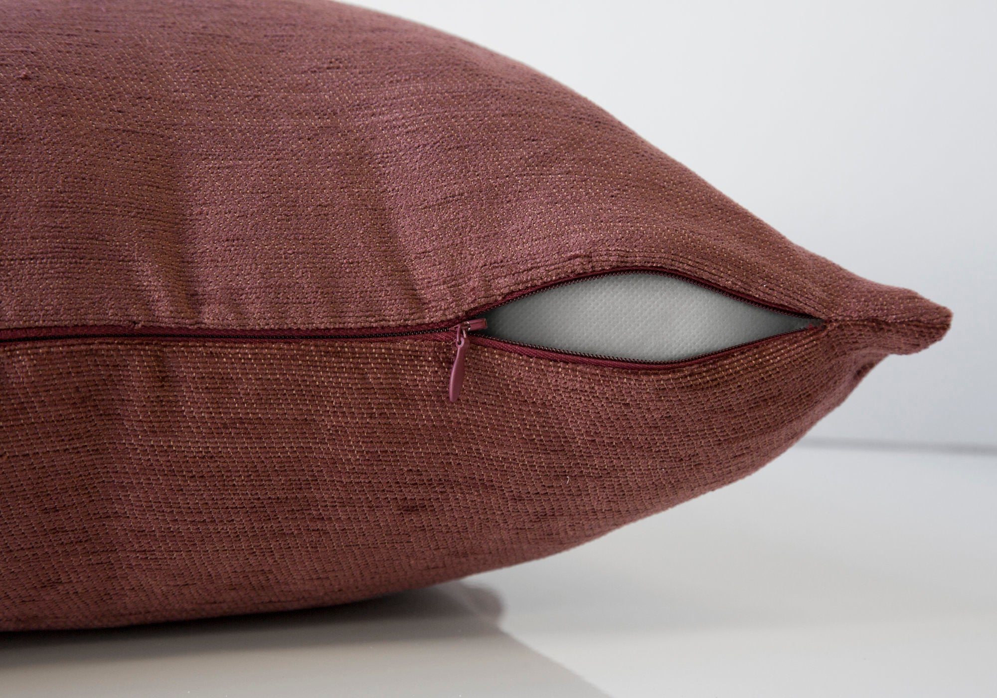 Pillow - 18X 18 / Solid Dusty Rose / 1Pc