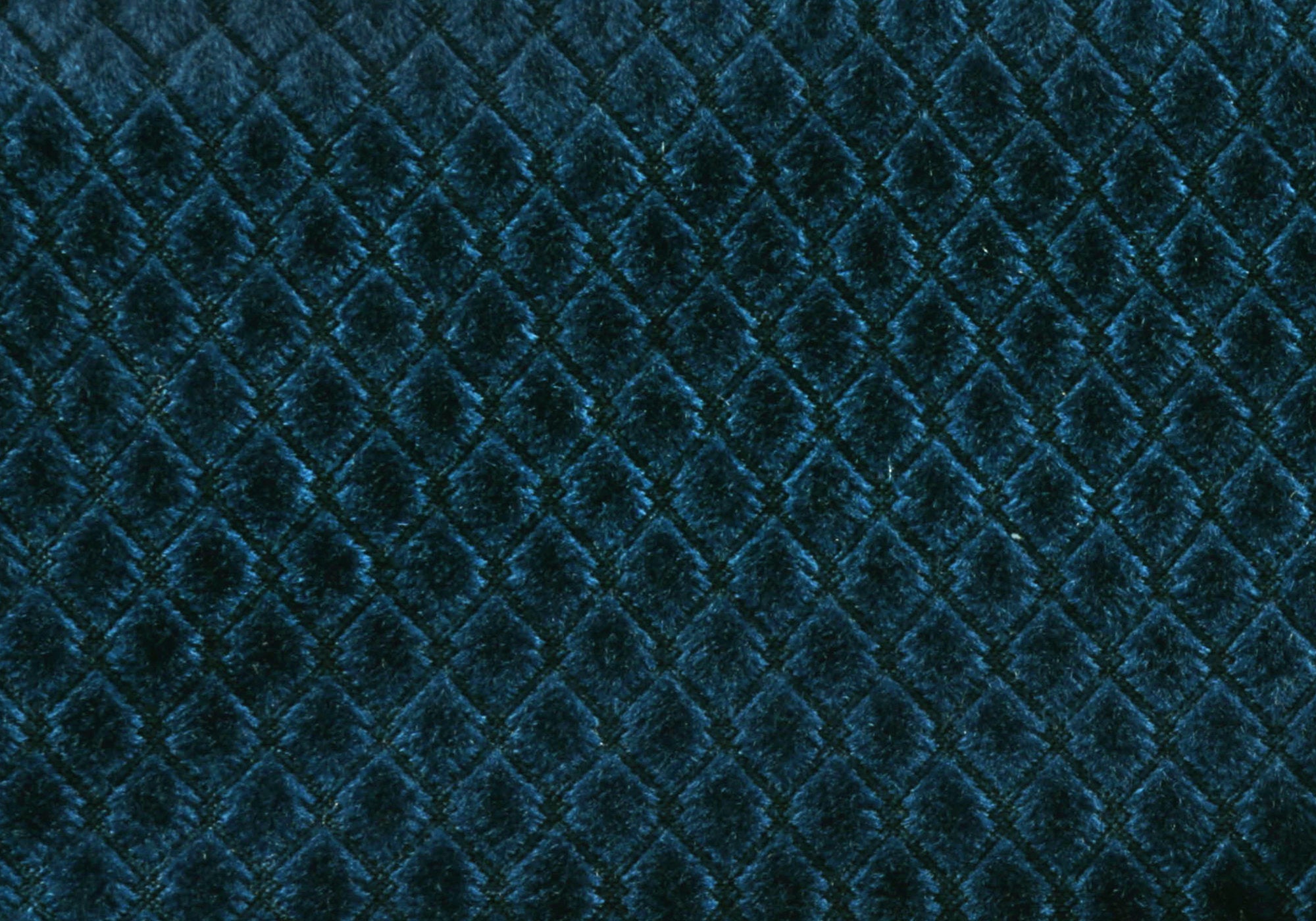 Pillow - 18X 18 / Steel Blue Diamond Velvet / 1Pc