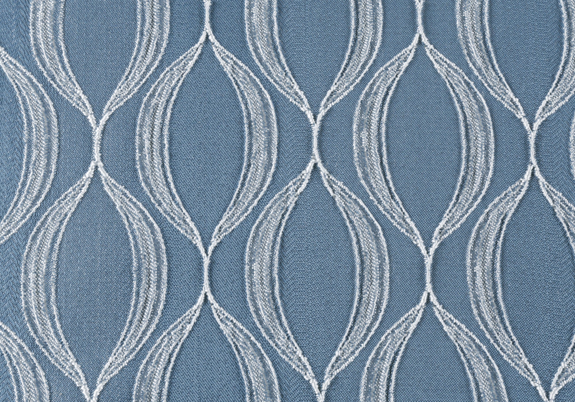 Pillow - 18X 18 / Blue Wave Pattern / 1Pc