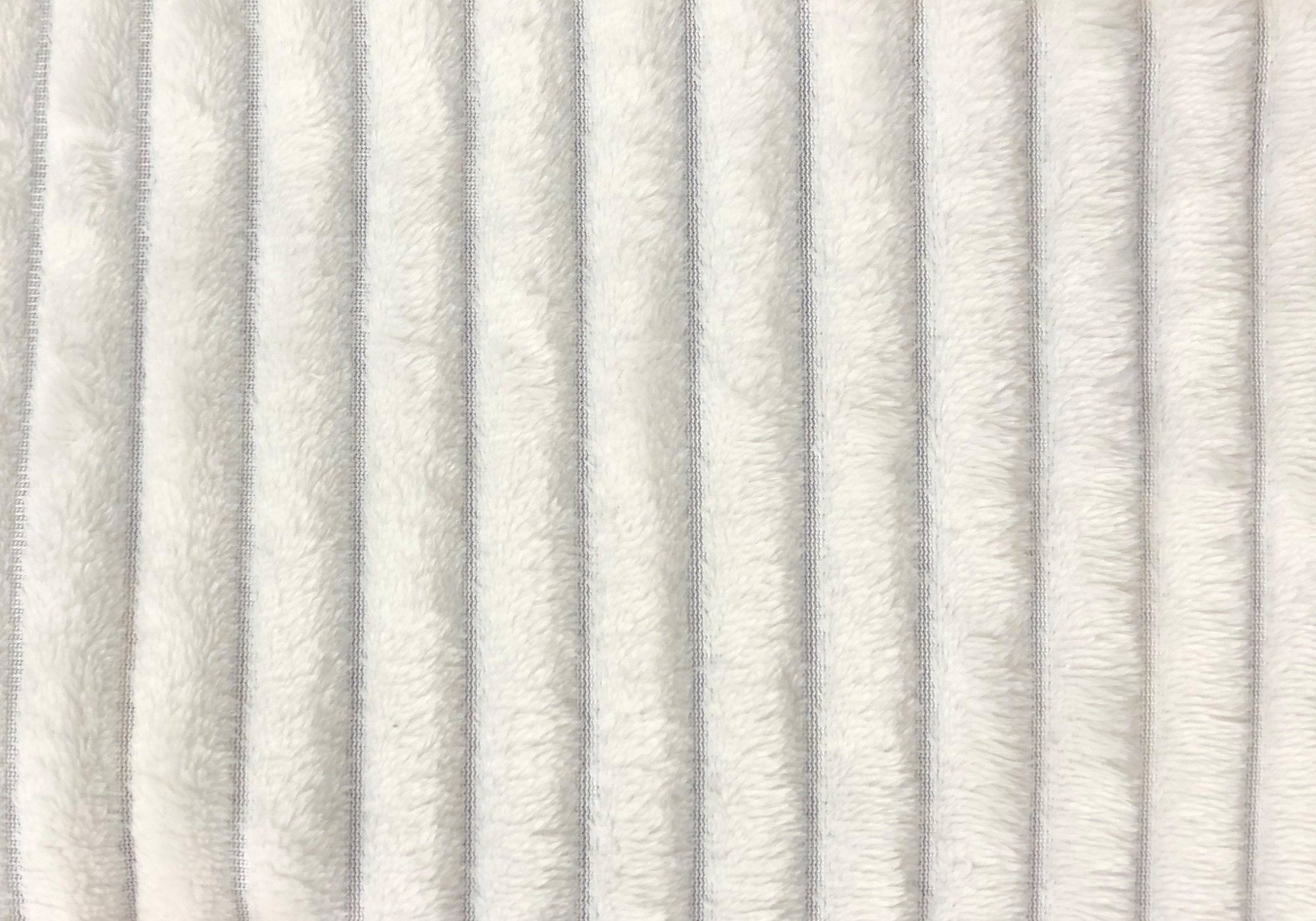 Throw - 60 X 50 / Ivory Ultra Soft Ribbed Style