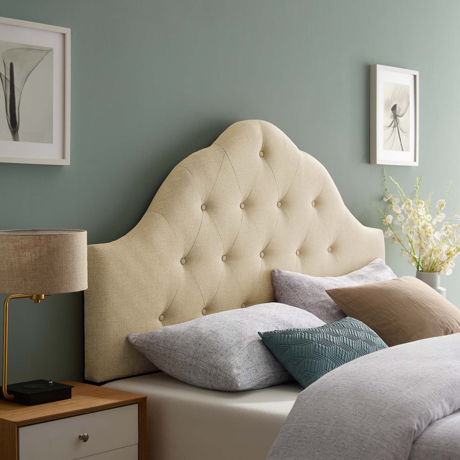 Sovereign Full Upholstered Fabric Headboard