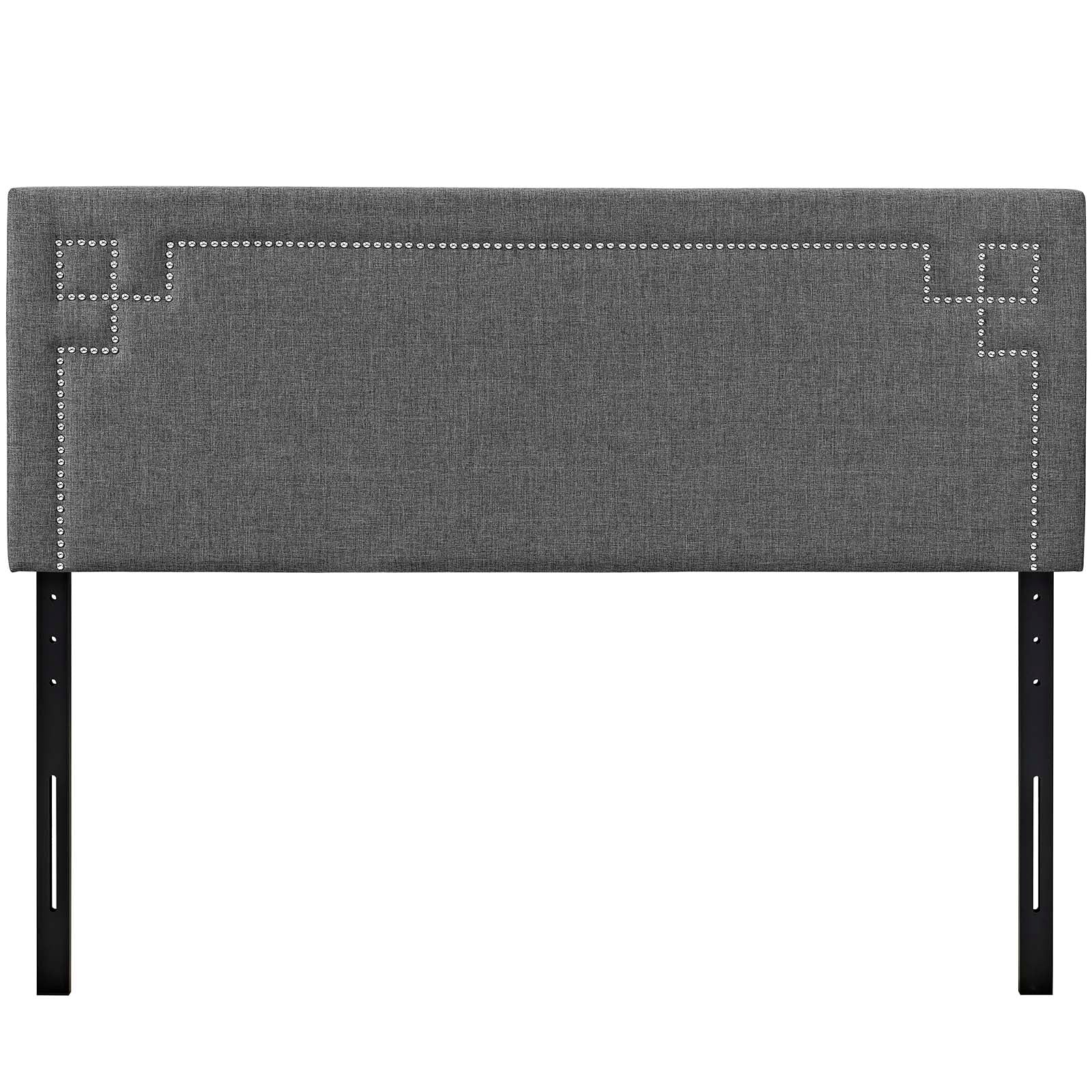 Josie Queen Upholstered Fabric Headboard