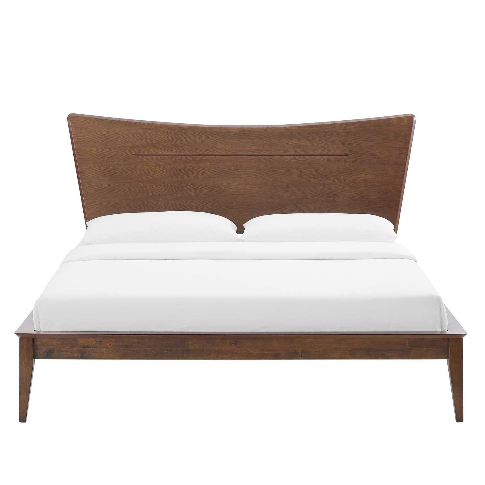 Astra King Wood Platform Bed