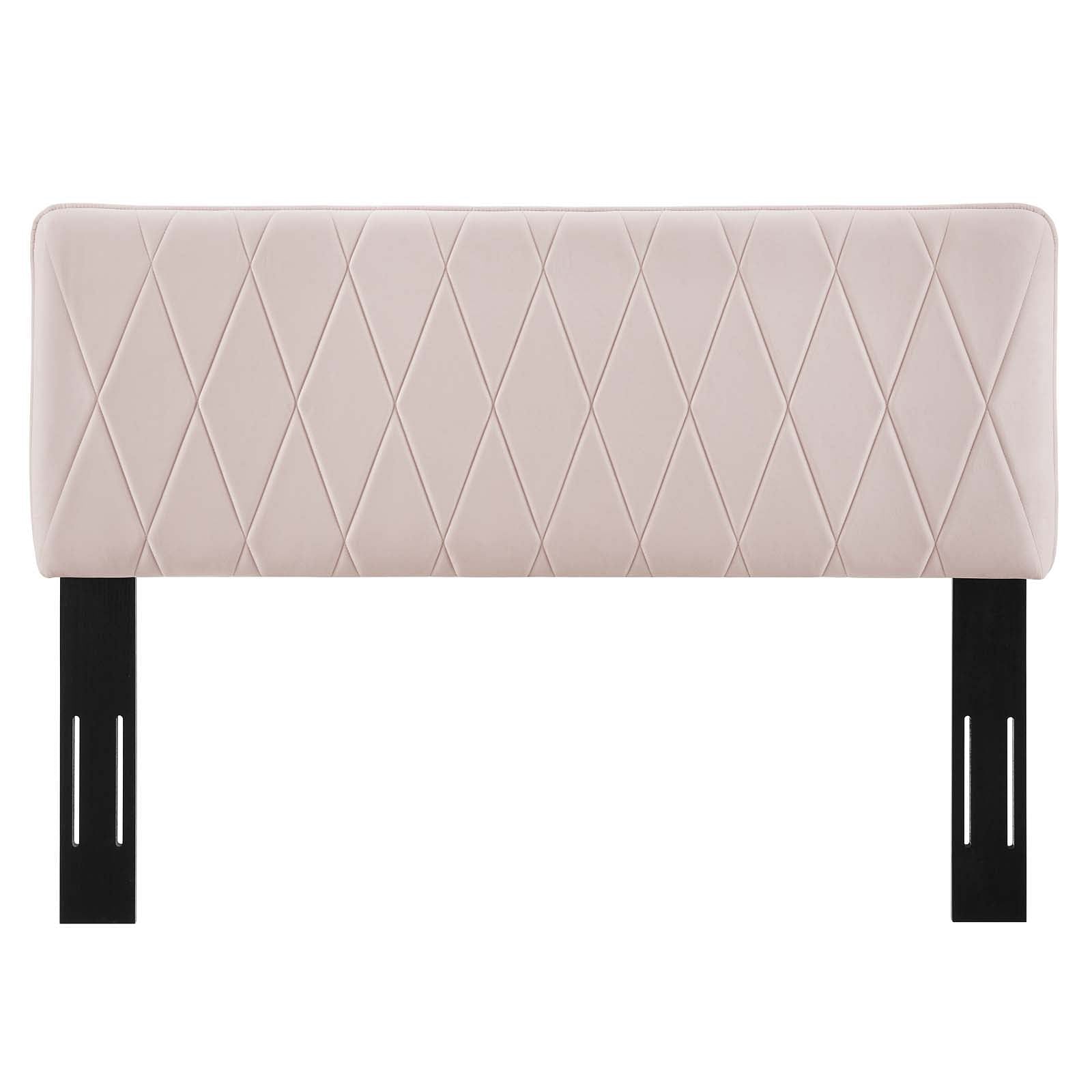 Leila Performance Velvet Twin Headboard