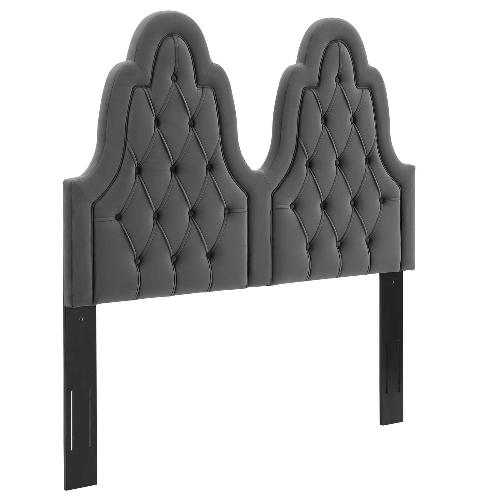 Augustine Tufted Performance Velvet Twin Headboard