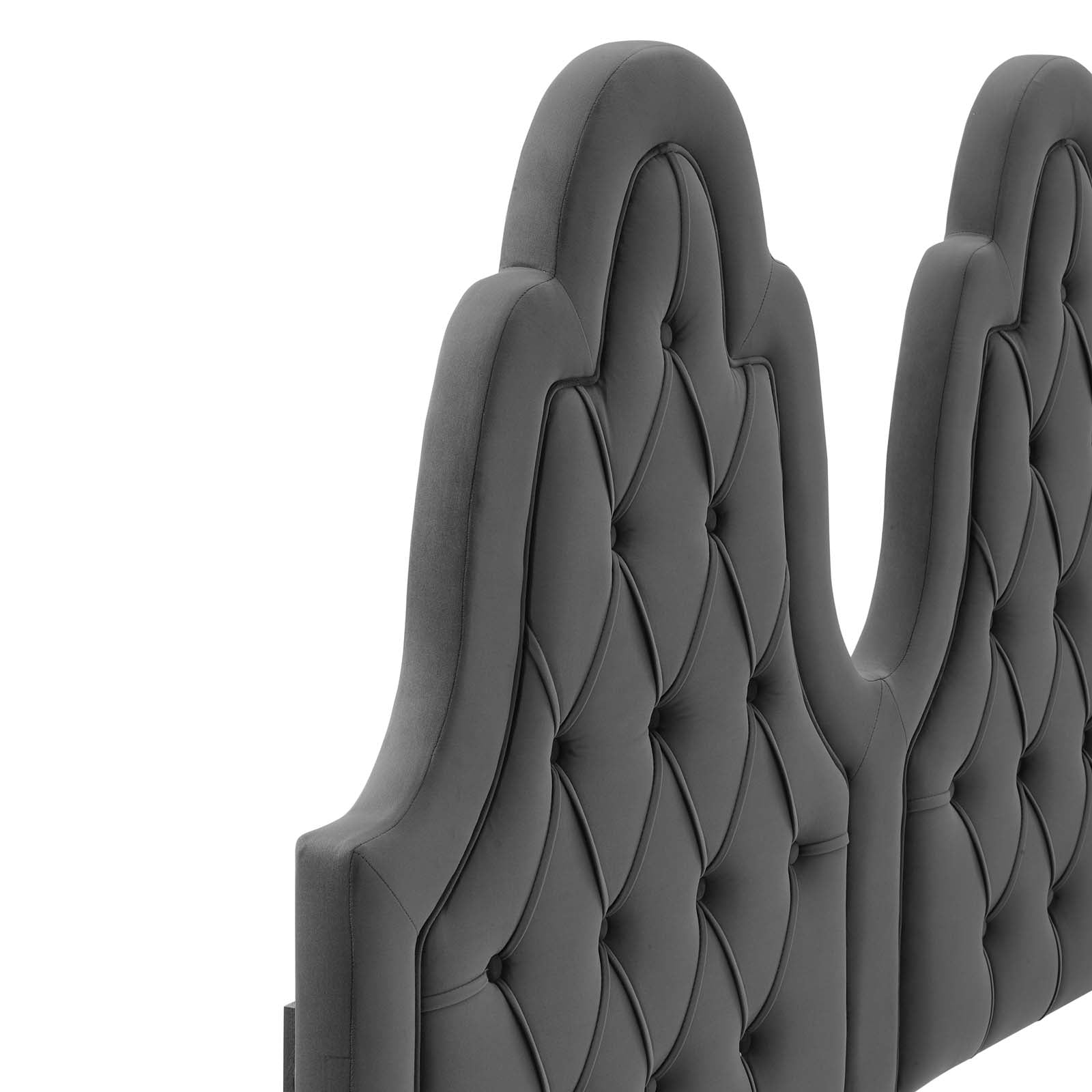 Augustine Tufted Performance Velvet Twin Headboard
