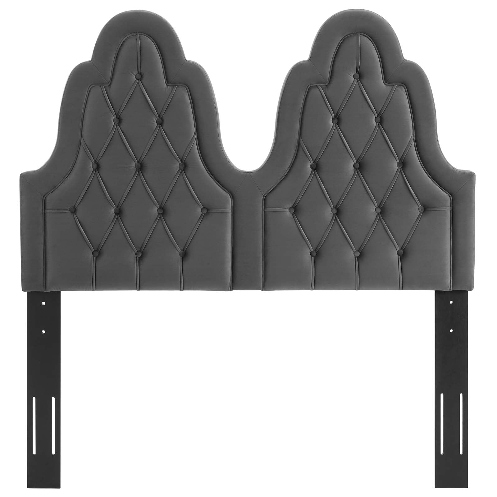 Augustine Tufted Performance Velvet Twin Headboard