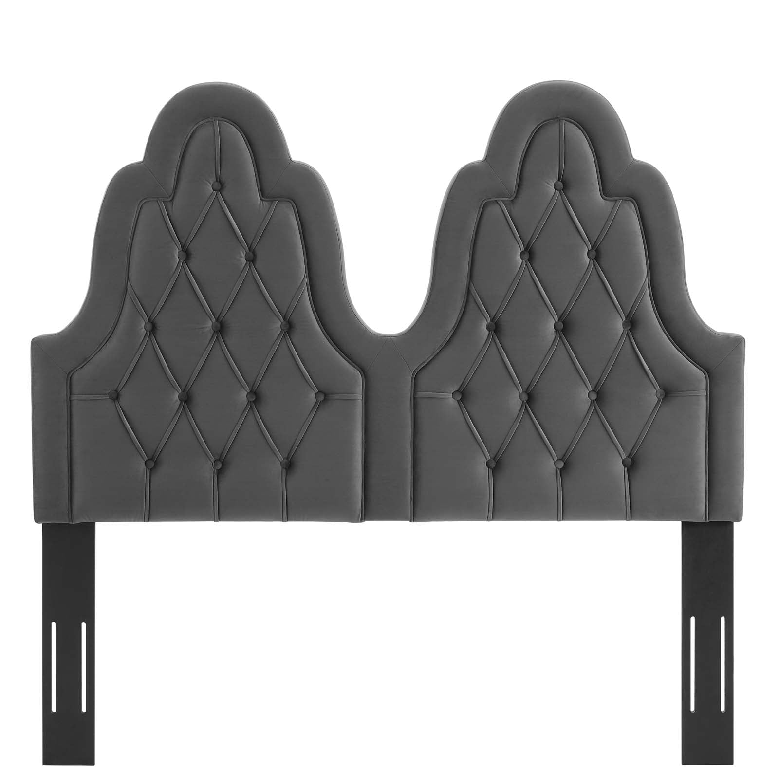 Augustine Tufted Performance Velvet Twin Headboard
