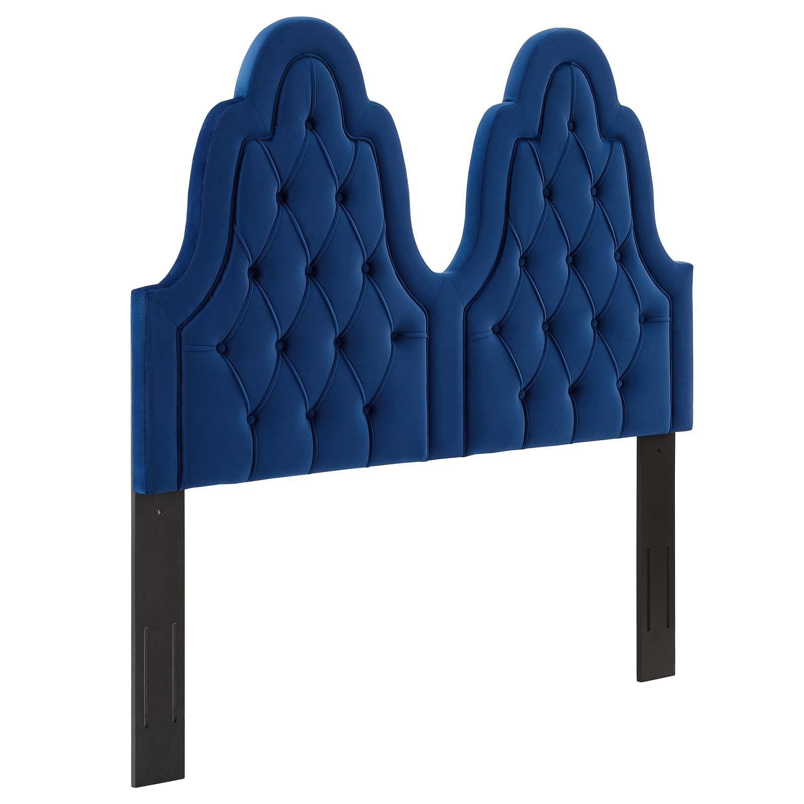 Augustine Tufted Performance Velvet Twin Headboard