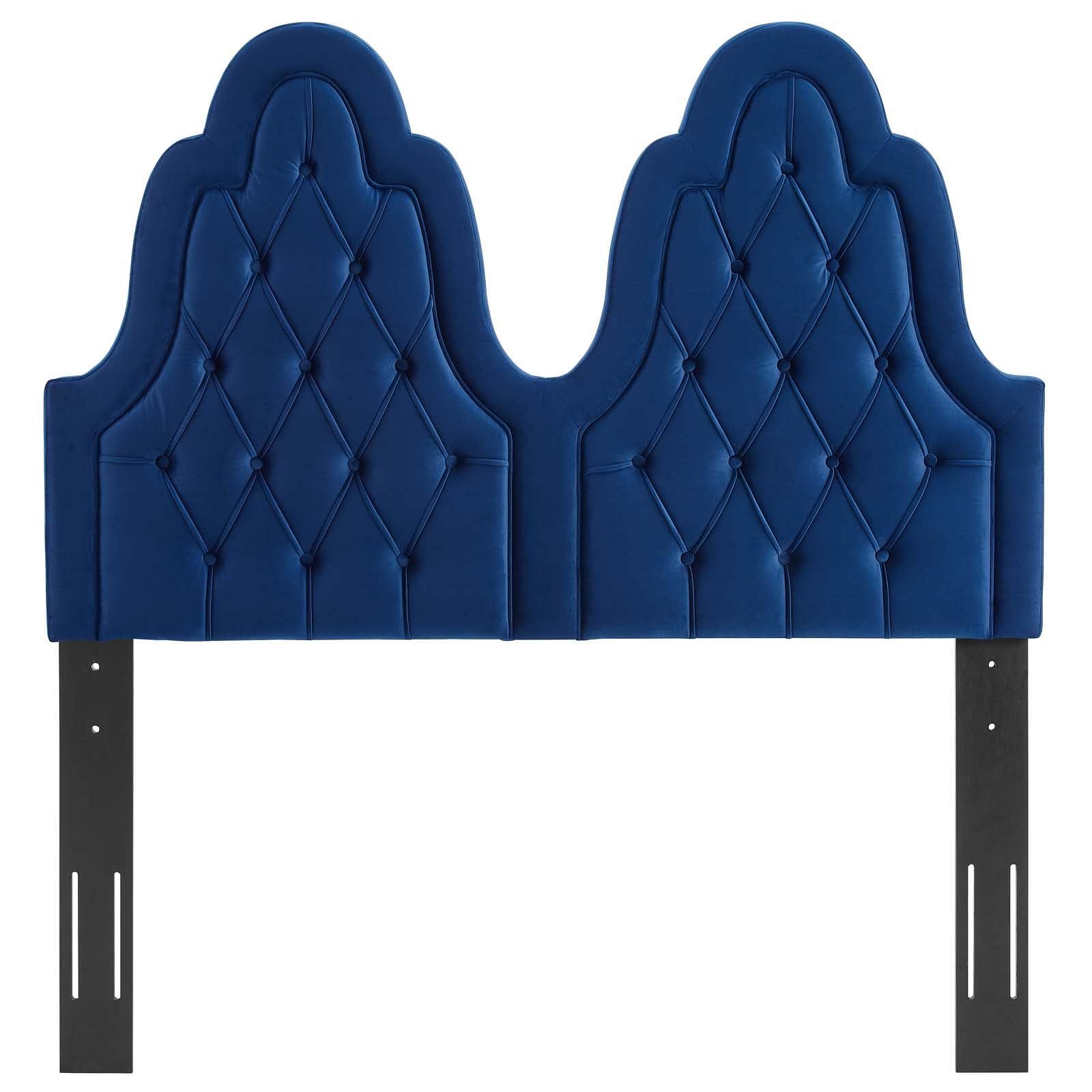 Augustine Tufted Performance Velvet Twin Headboard