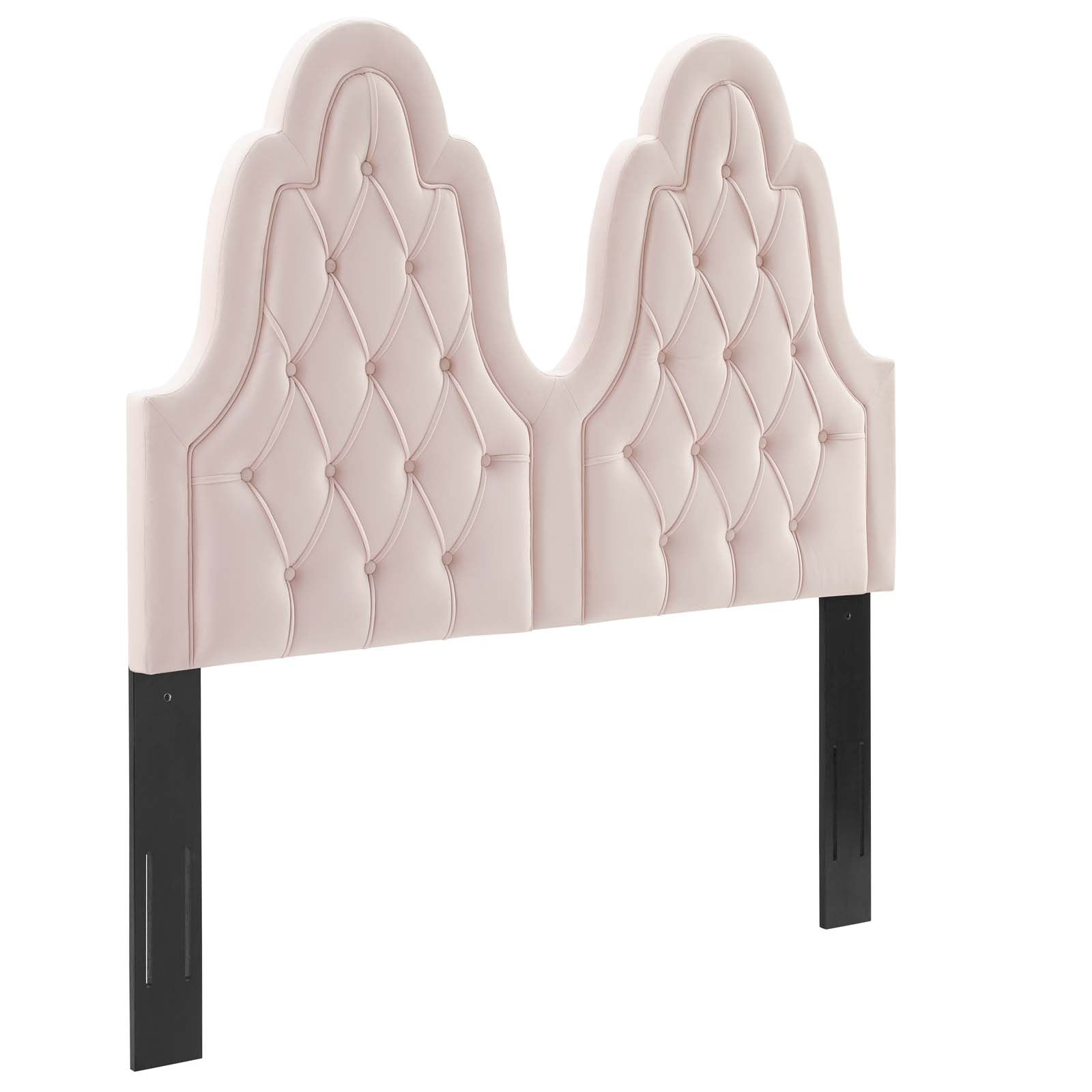 Augustine Tufted Performance Velvet Twin Headboard