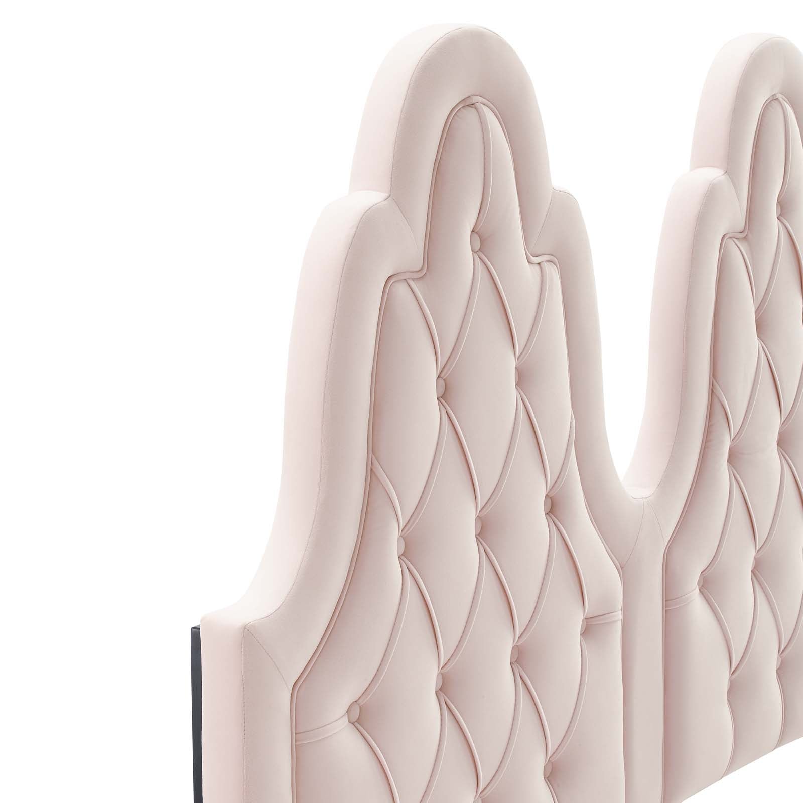 Augustine Tufted Performance Velvet Twin Headboard