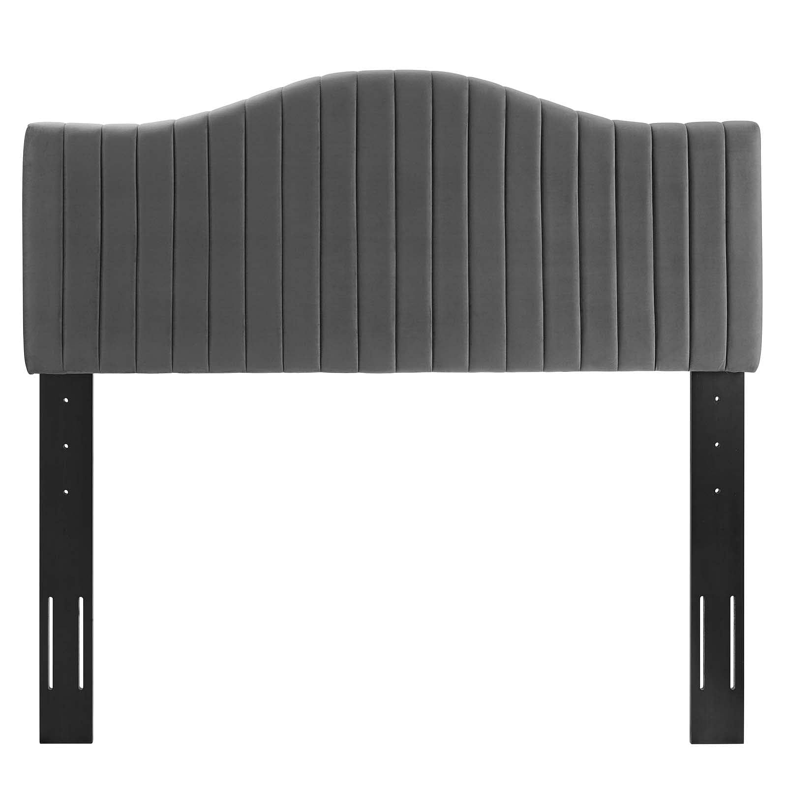 Brielle Channel Tufted Performance Velvet Twin Headboard