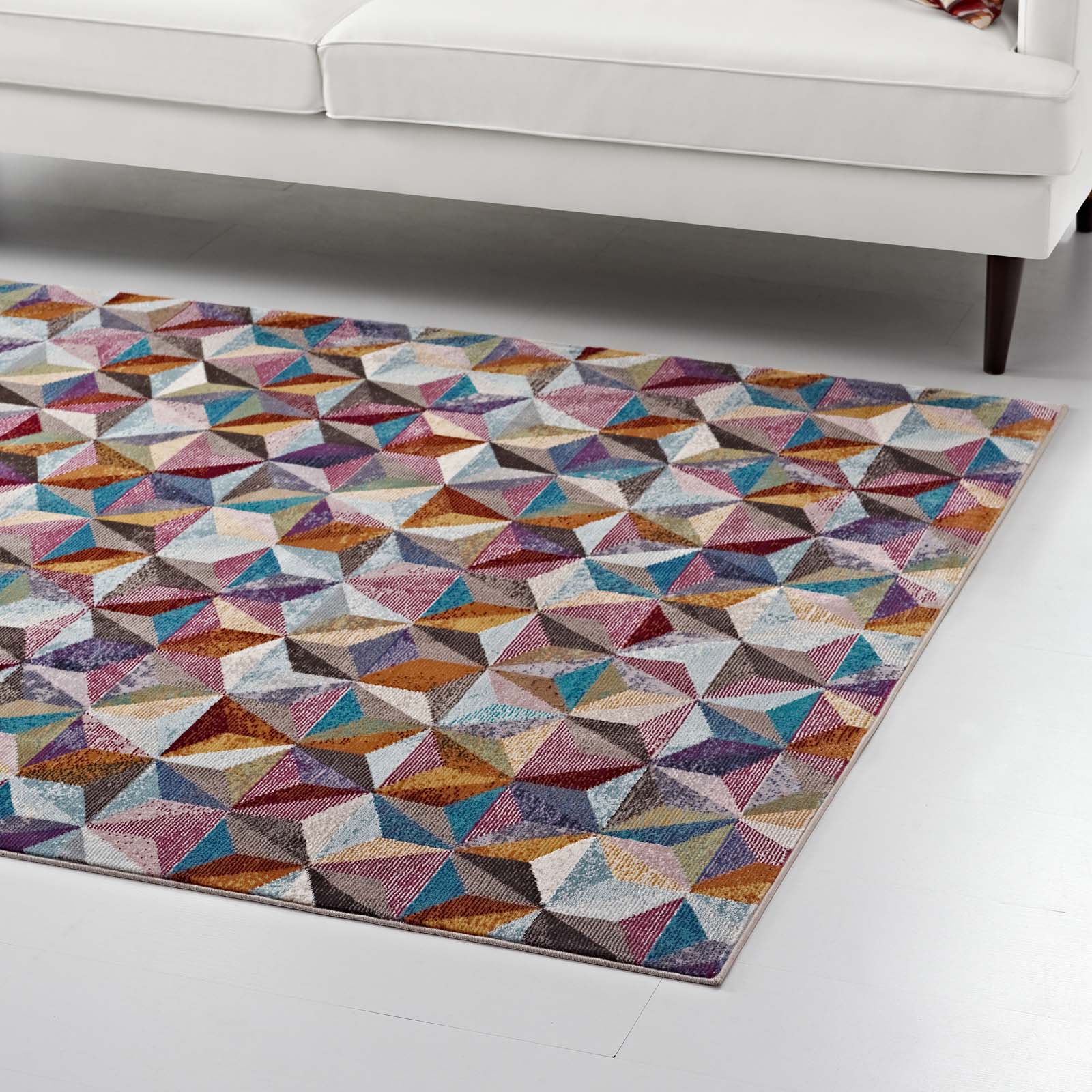 Arisa Geometric Hexagon Mosaic 4x6
Area Rug