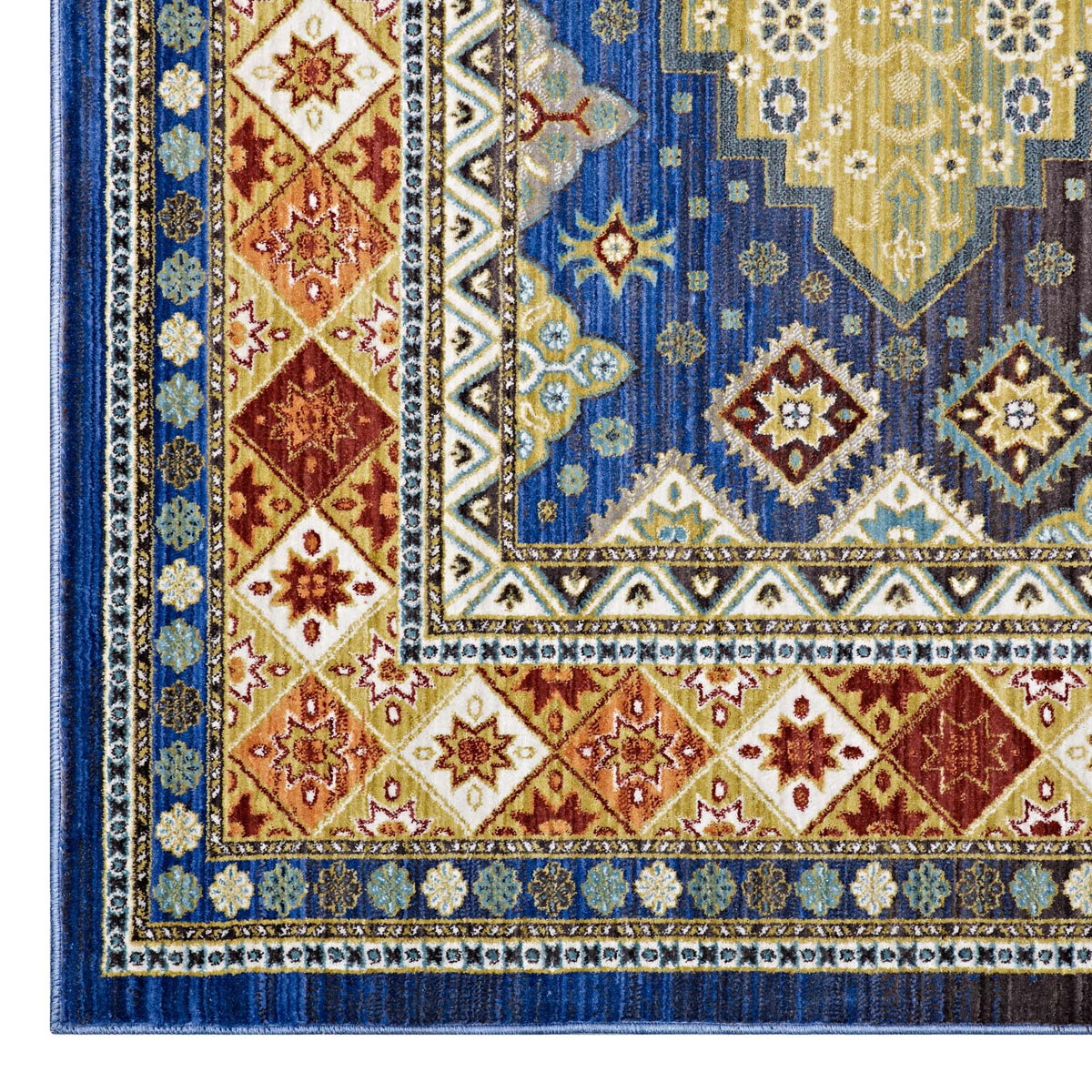 Atzi Distressed
Southwestern Diamond Floral 4x6 Area Rug