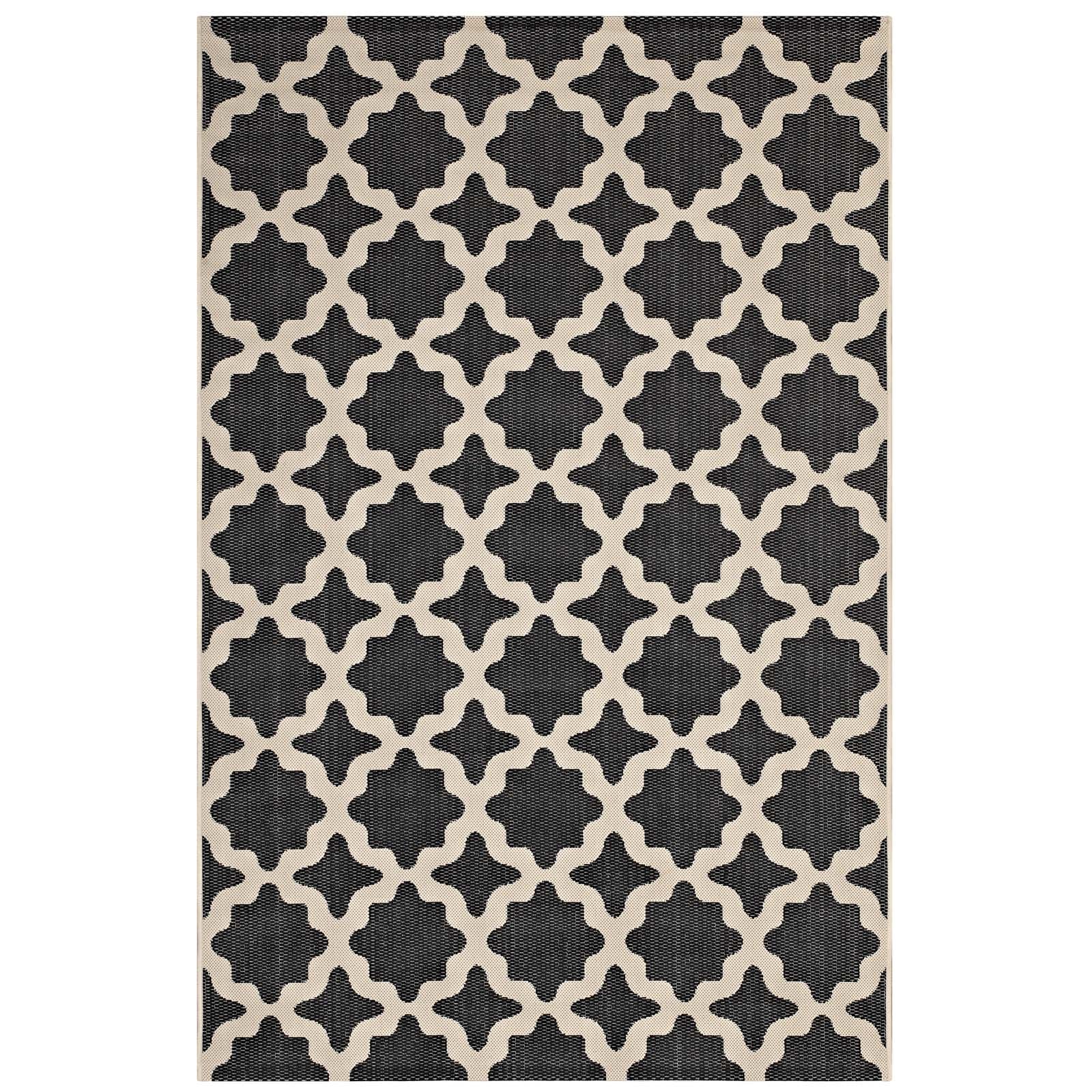 Cerelia Moroccan Trellis 5x8 Indoor and Outdoor Area Rug