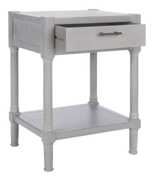 Filbert 1Drw End Tables & Side Accent Table for Living Room | Grey