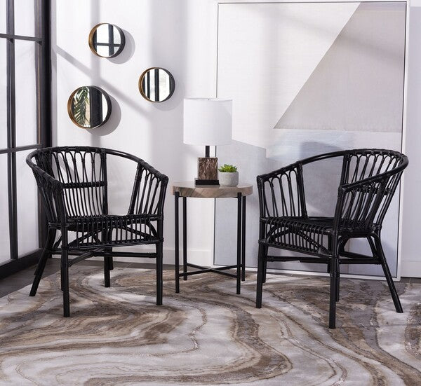 Adriana Rattan Accent Chair | Contemporary Styling & Comfort