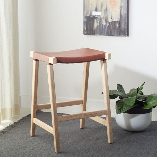 Aariz Rectangle Counter Stool | Modern Counter Stools
